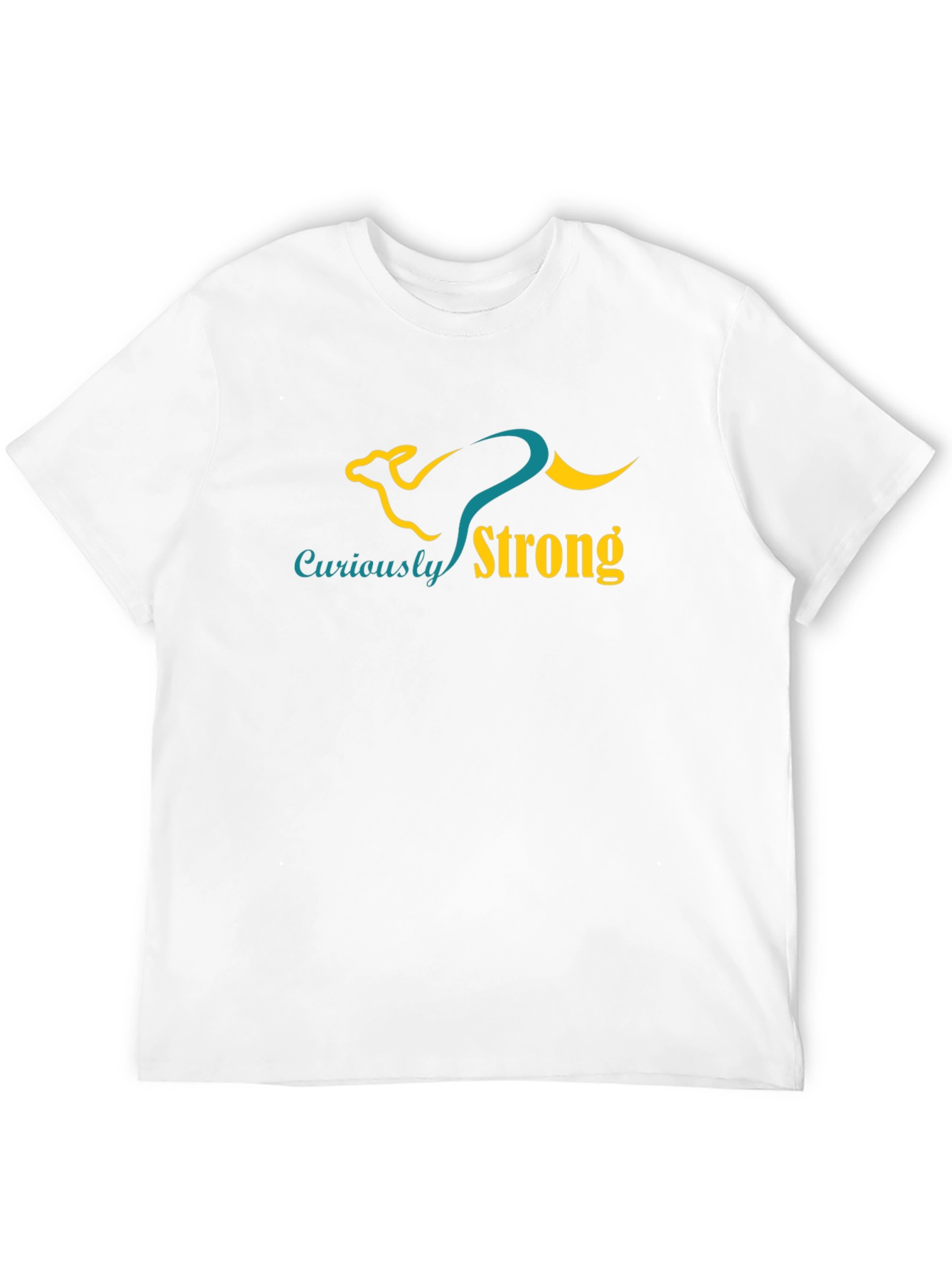 Curiously Strong Graphic Tee - Black