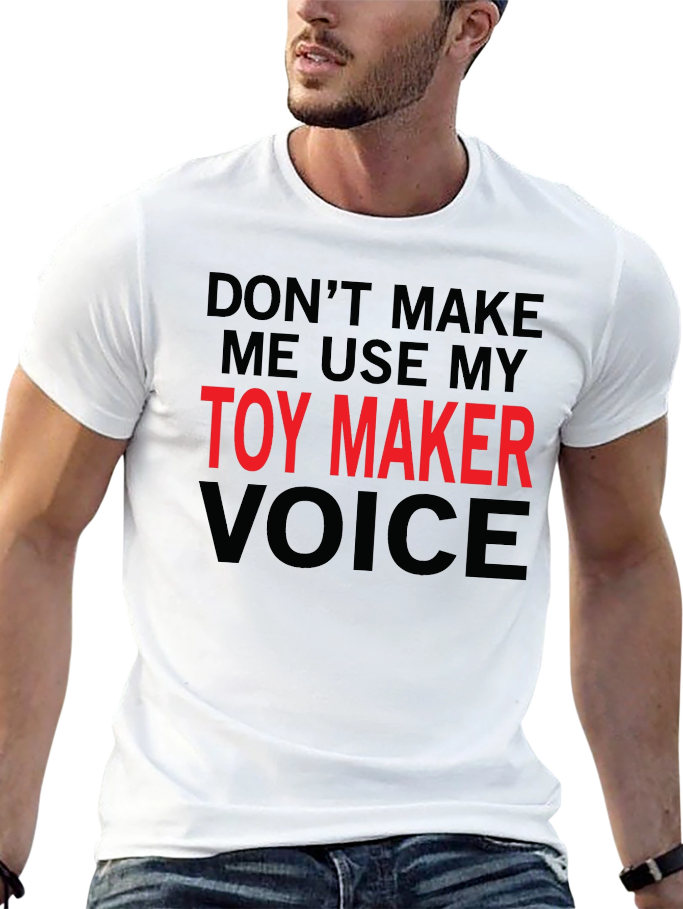 Toy Maker Voice Funny Novelty T-Shirt