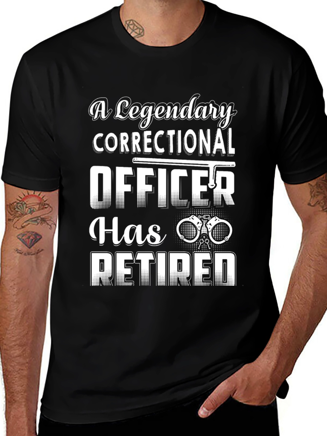 Correctional Officer Retirement T-Shirt
