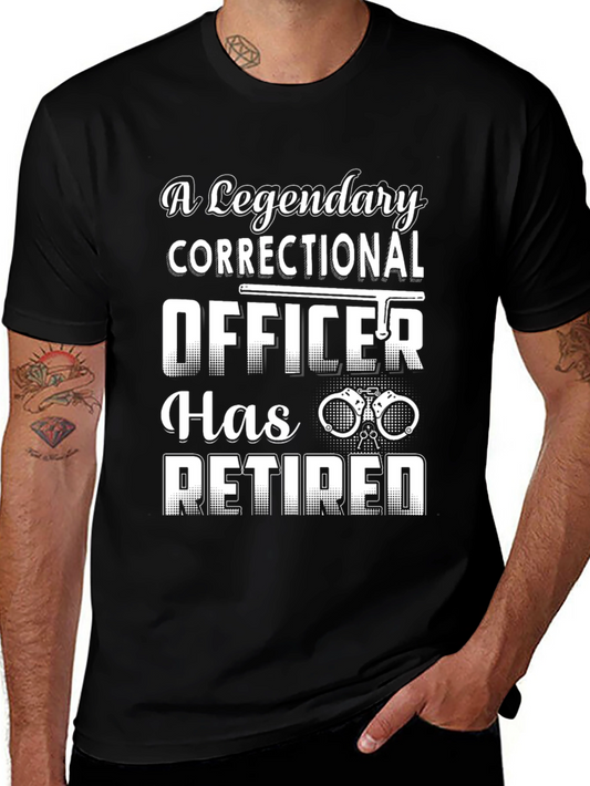 Correctional Officer Retirement T-Shirt