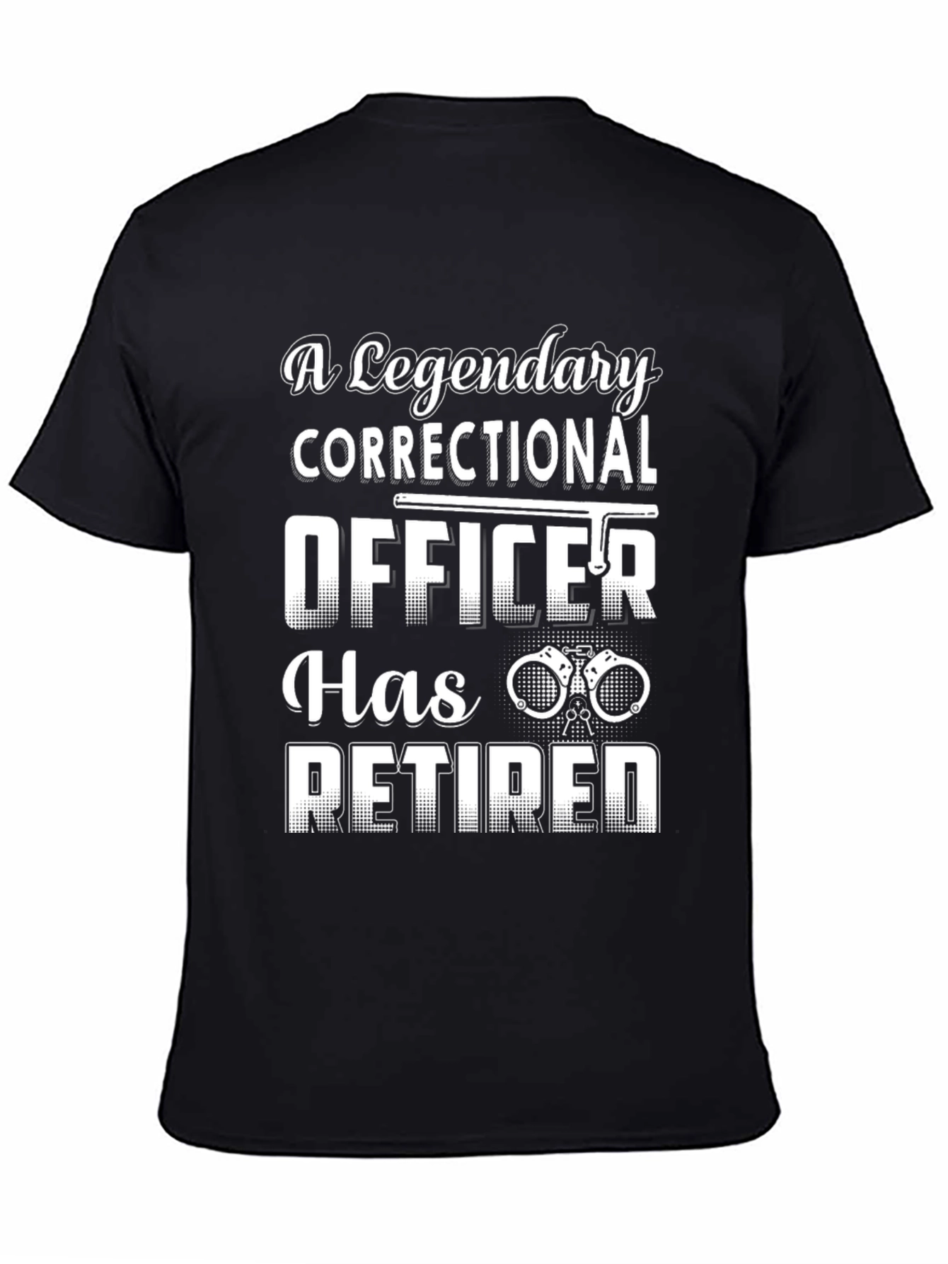 Correctional Officer Retirement T-Shirt