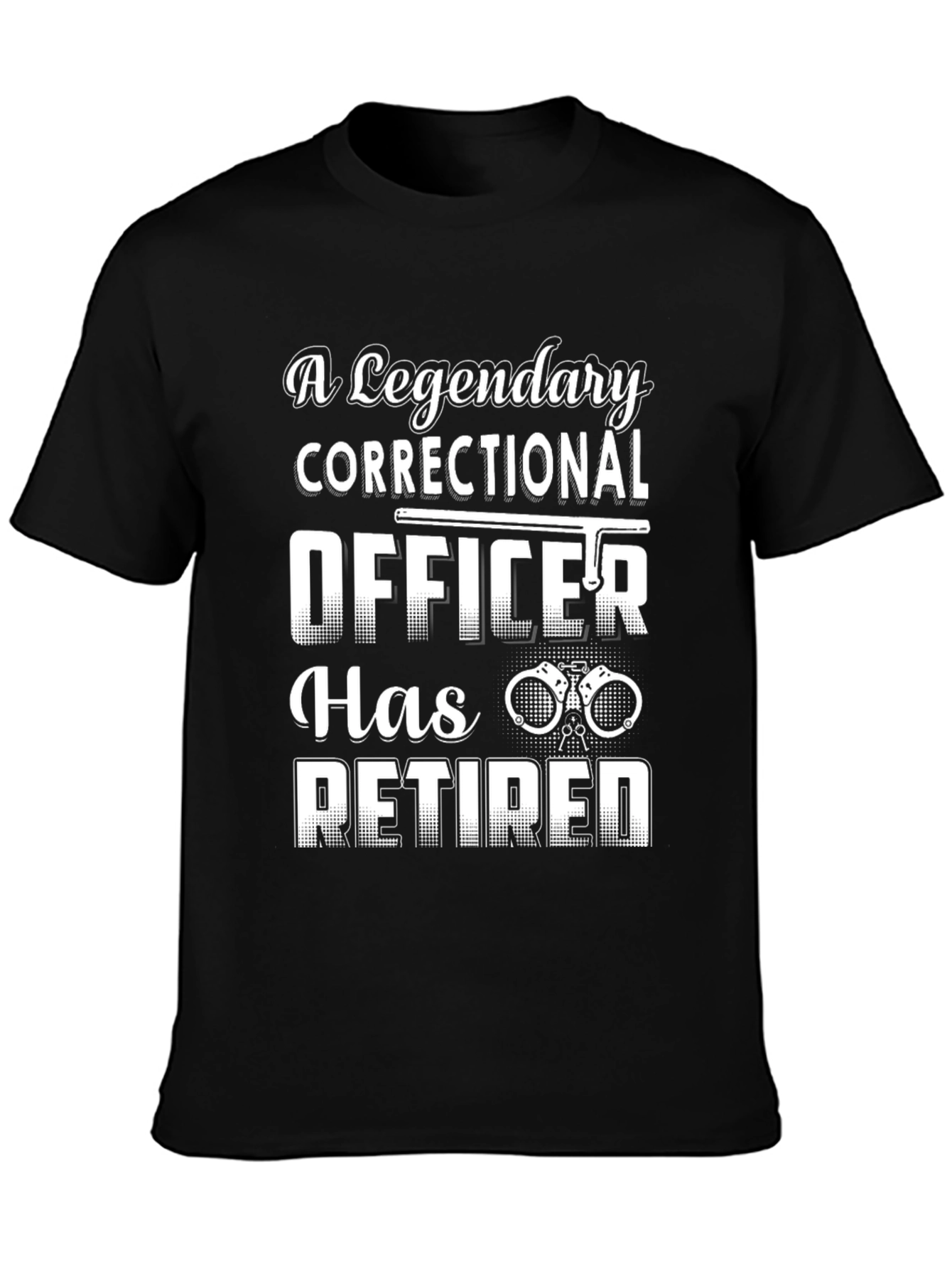 Correctional Officer Retirement T-Shirt