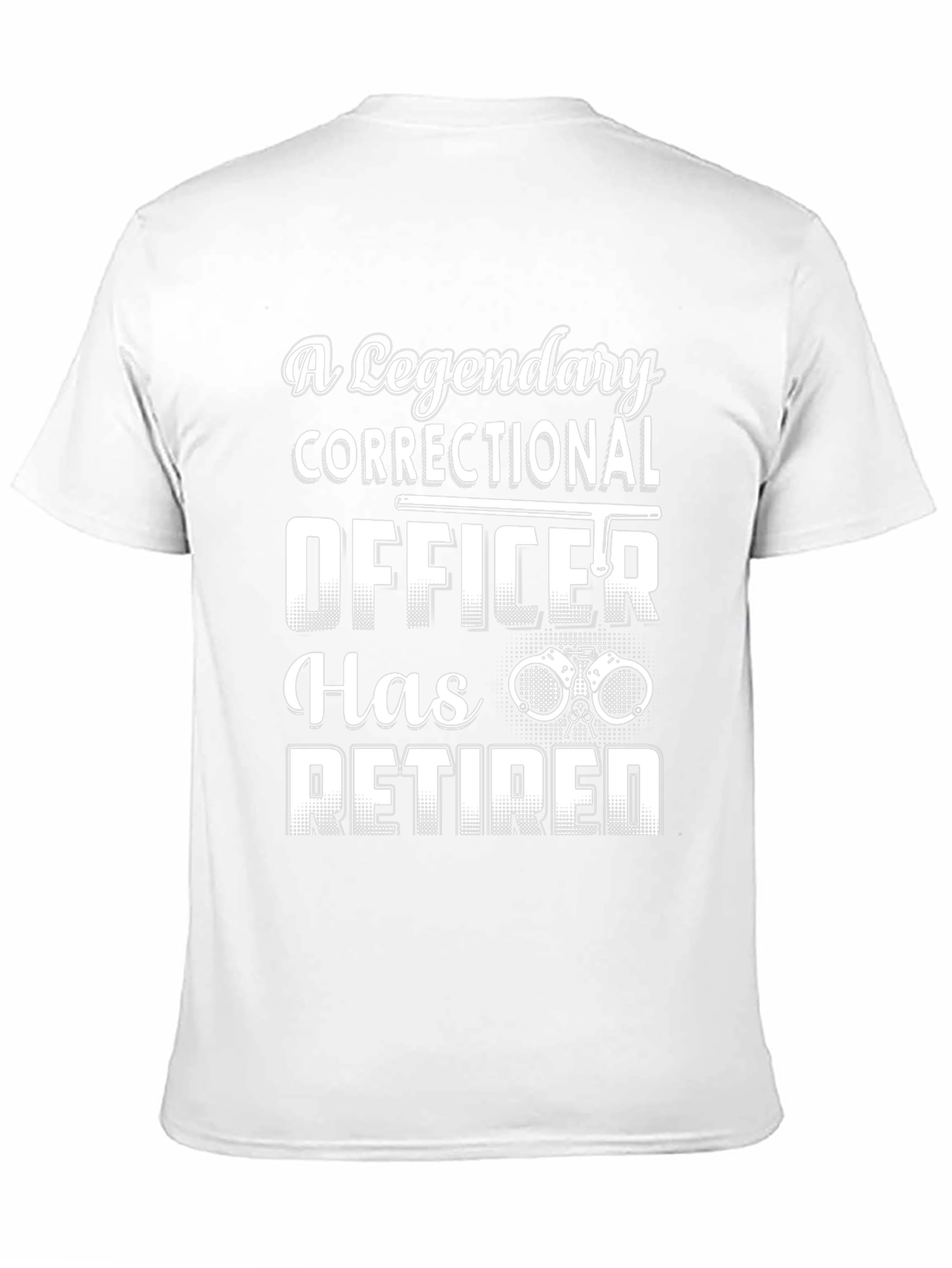Correctional Officer Retirement T-Shirt