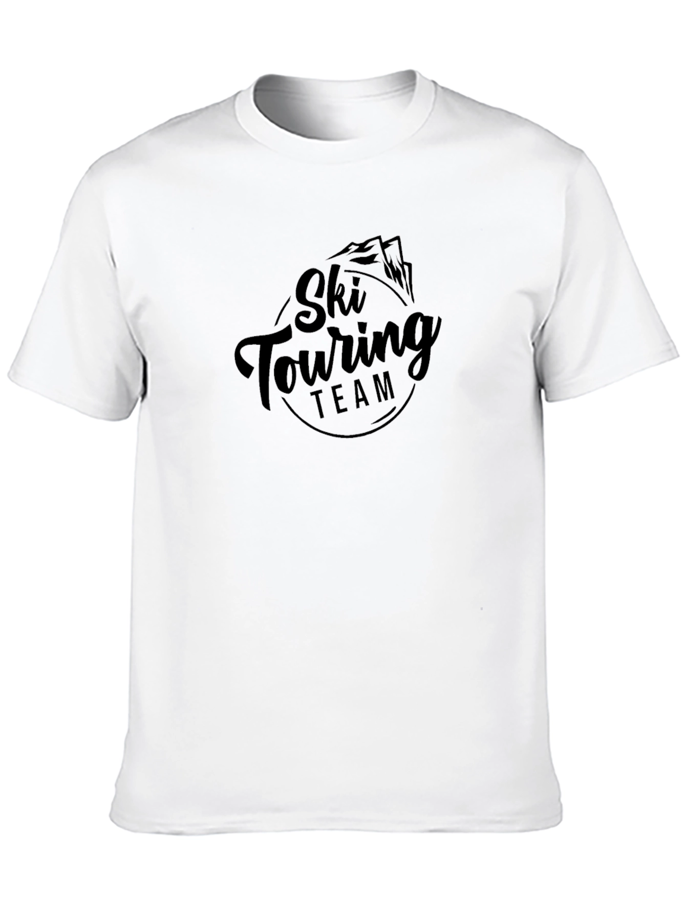 Ski Touring Team Black T-Shirt
