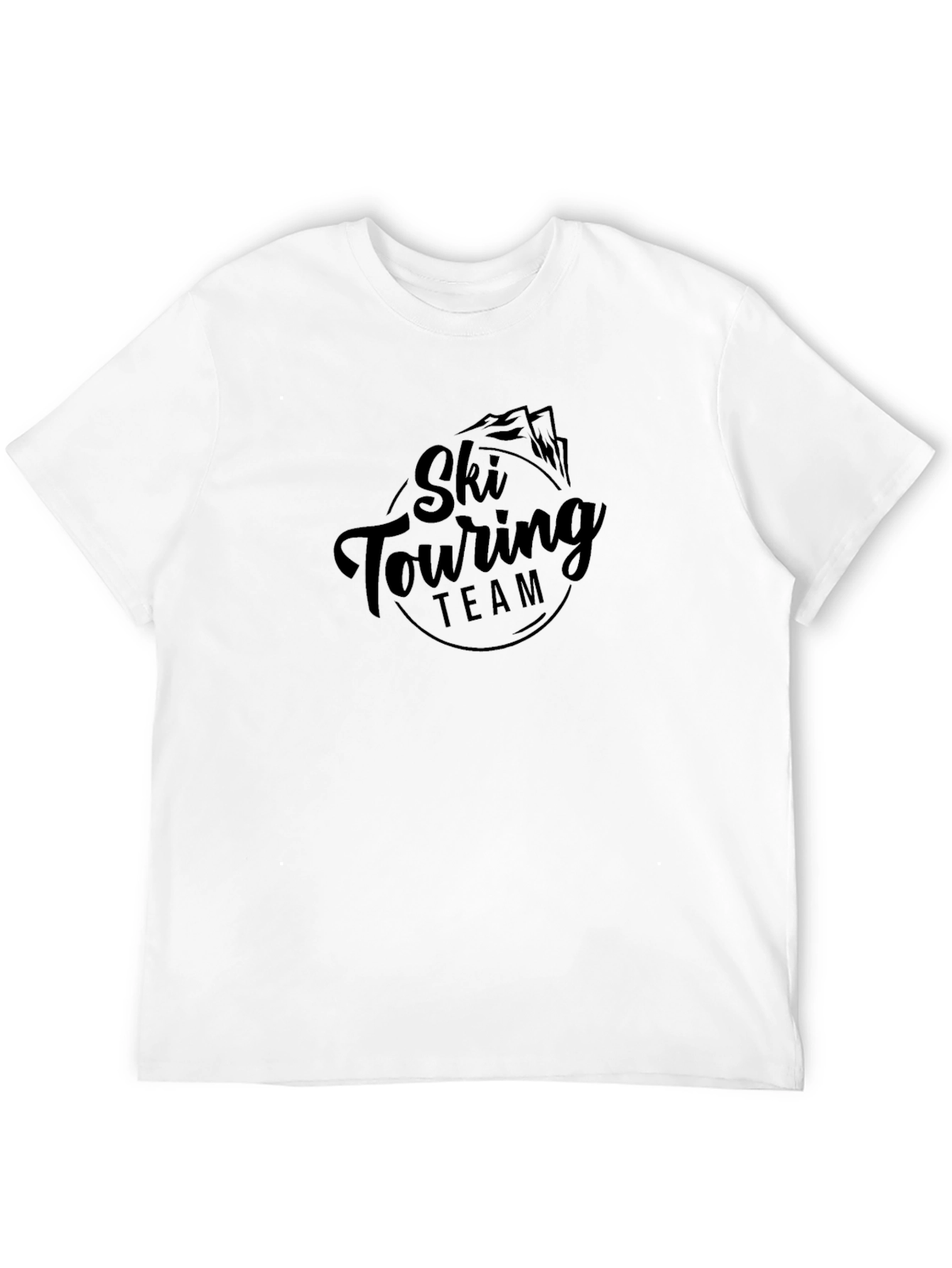 Ski Touring Team Black T-Shirt