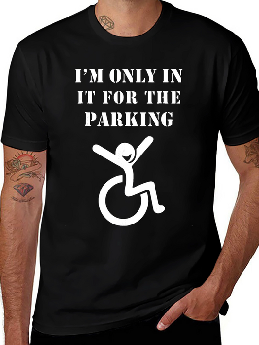 Funny Handicap Parking T-Shirt