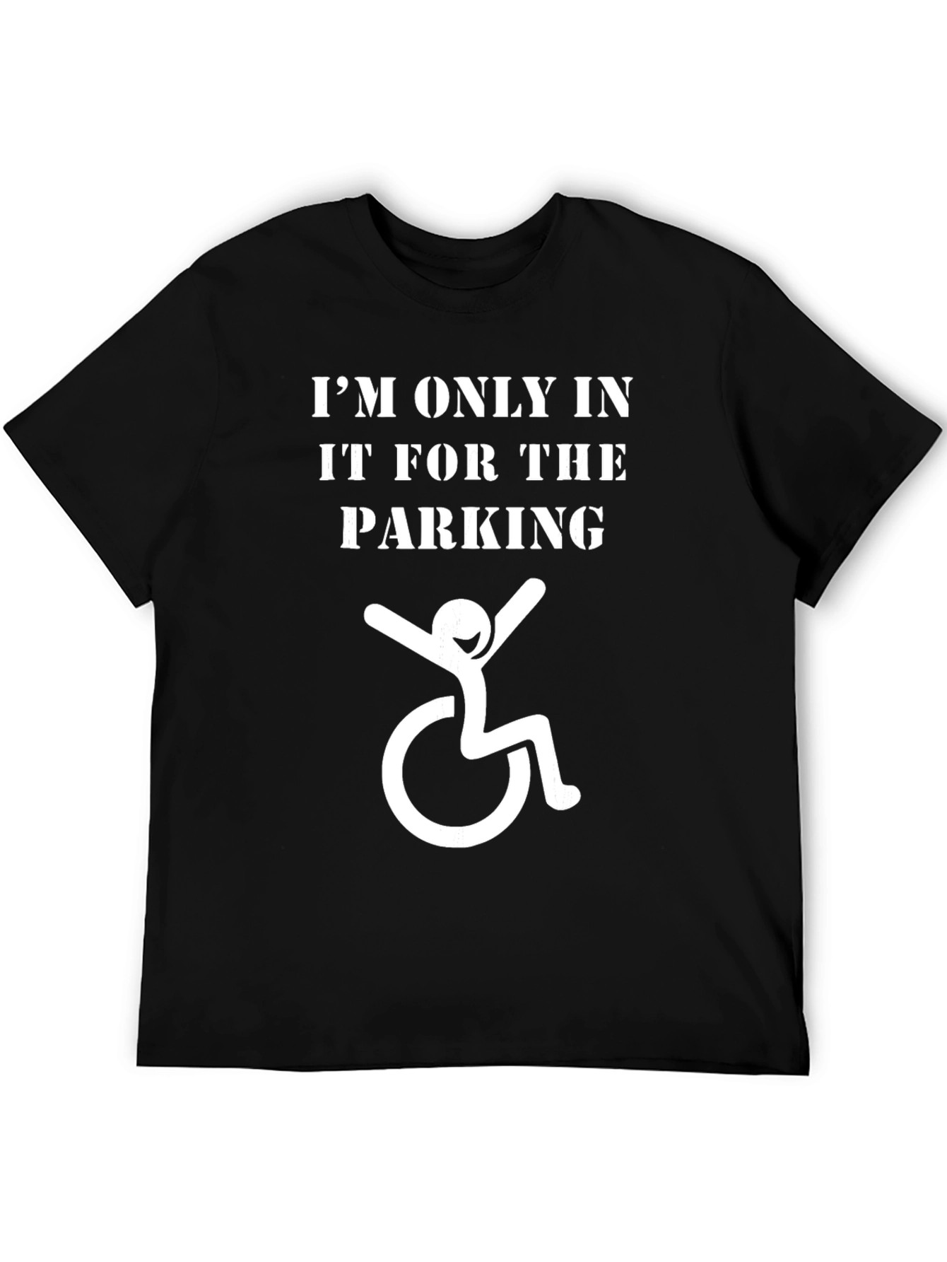Funny Handicap Parking T-Shirt