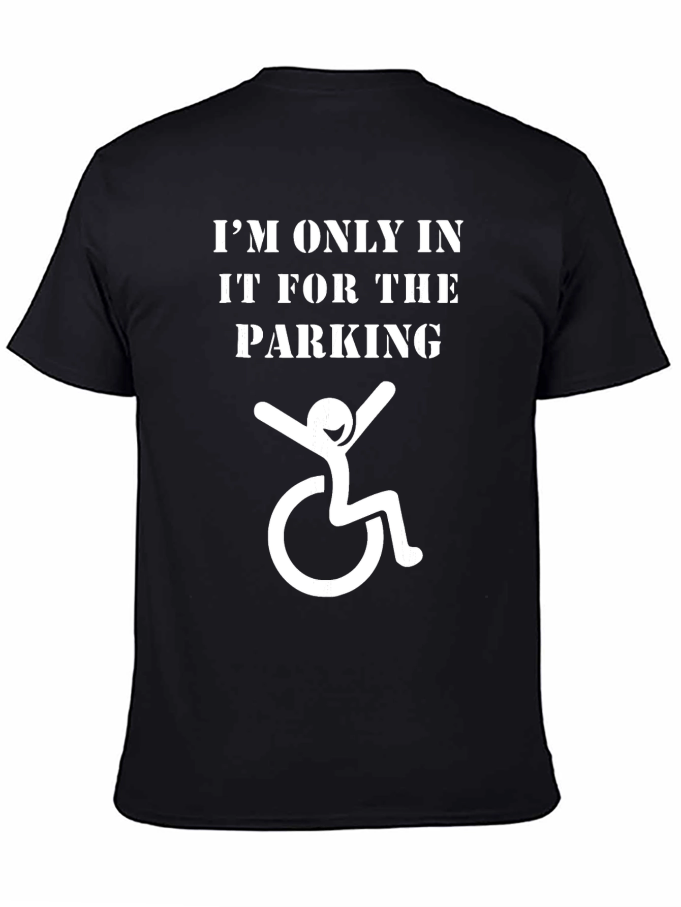 Funny Handicap Parking T-Shirt