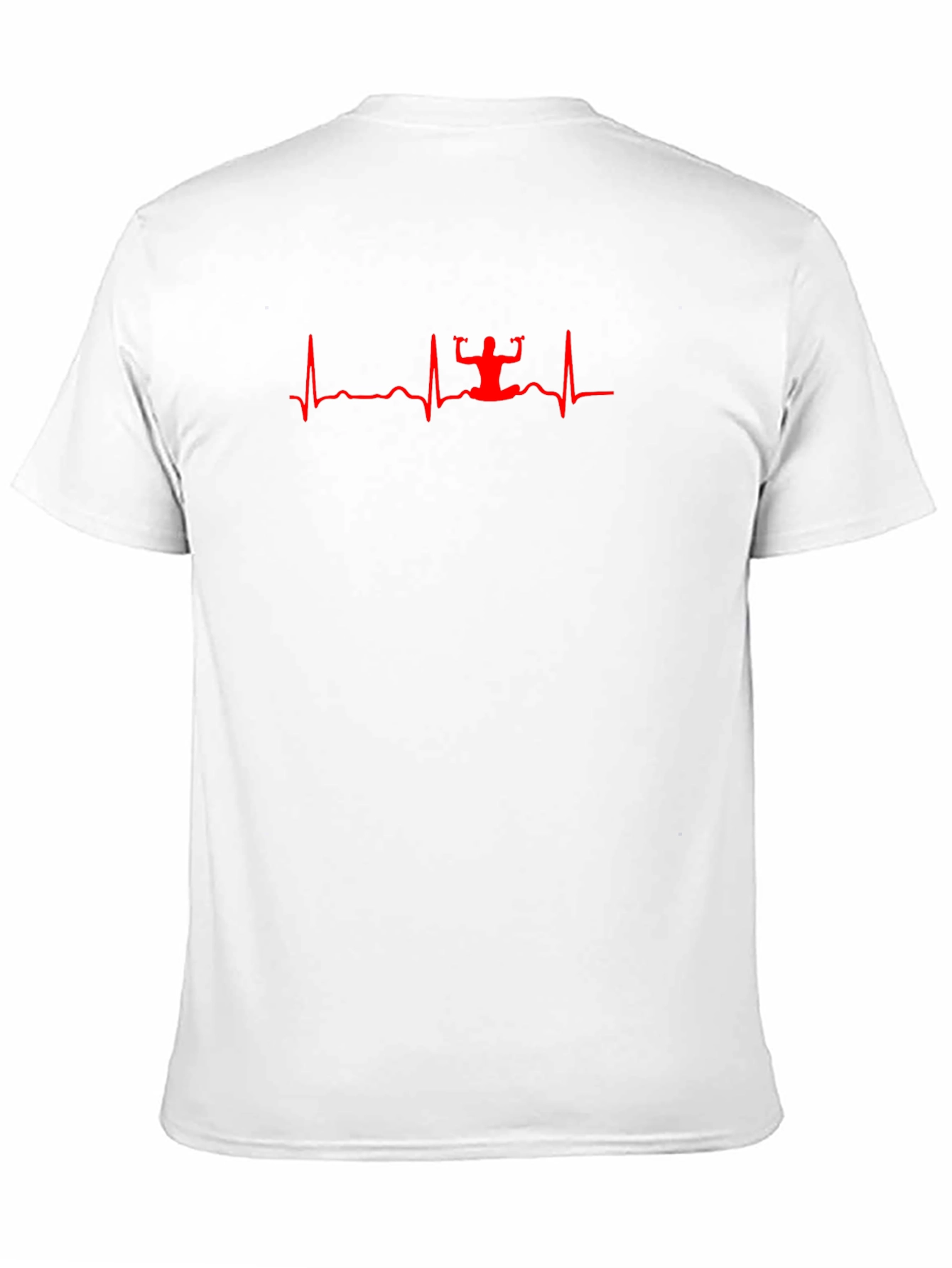 Workout Heartbeat Black T-Shirt
