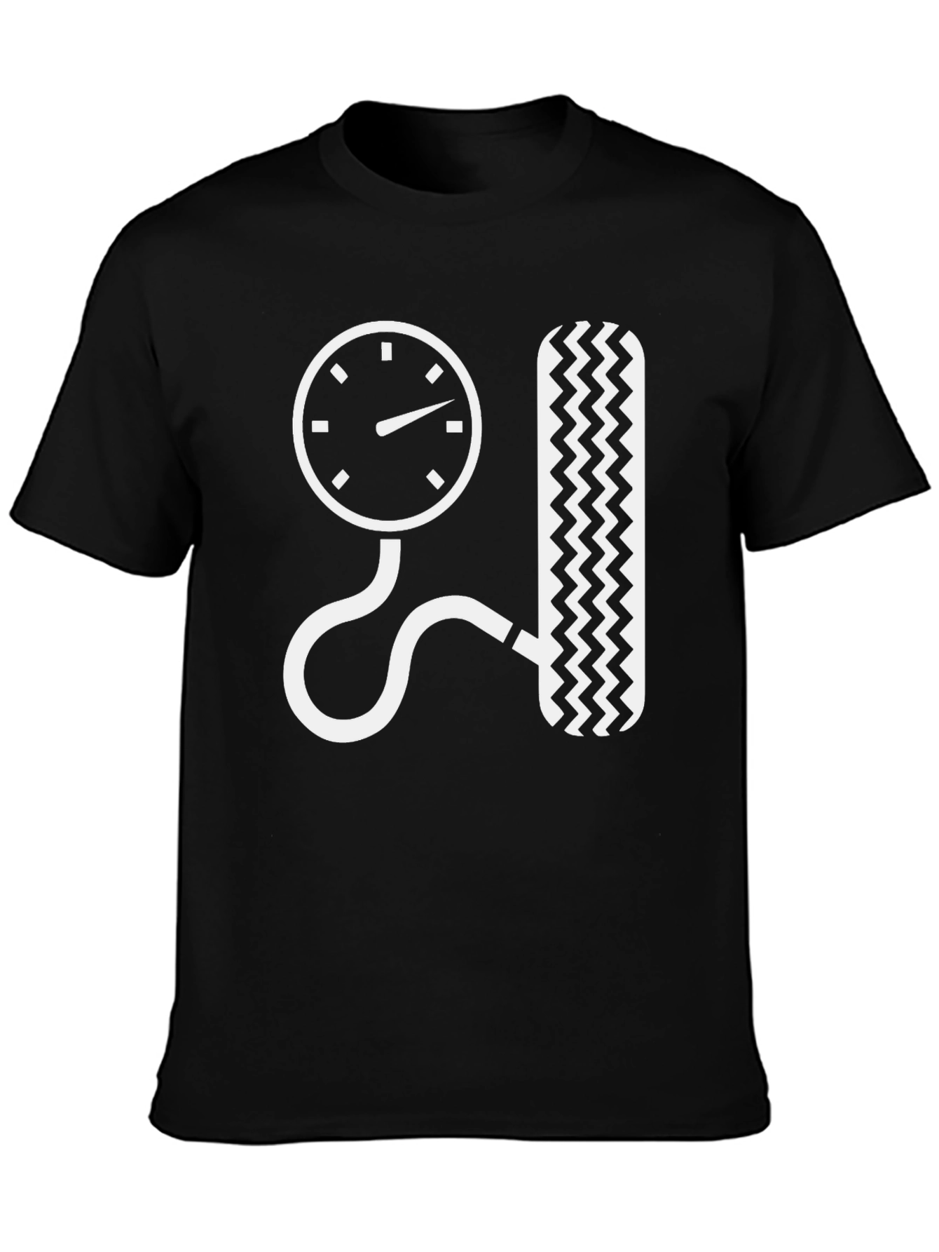 Tire Pressure Gauge Graphic Tee - Mechanic Shirt