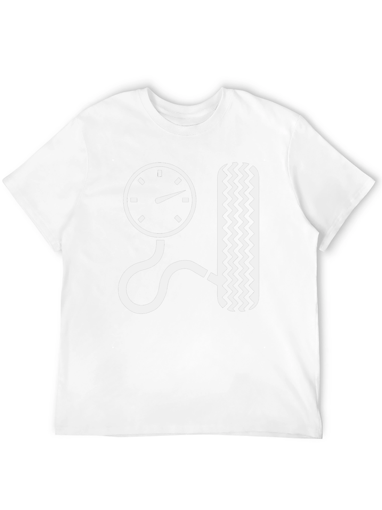 Tire Pressure Gauge Graphic Tee - Mechanic Shirt