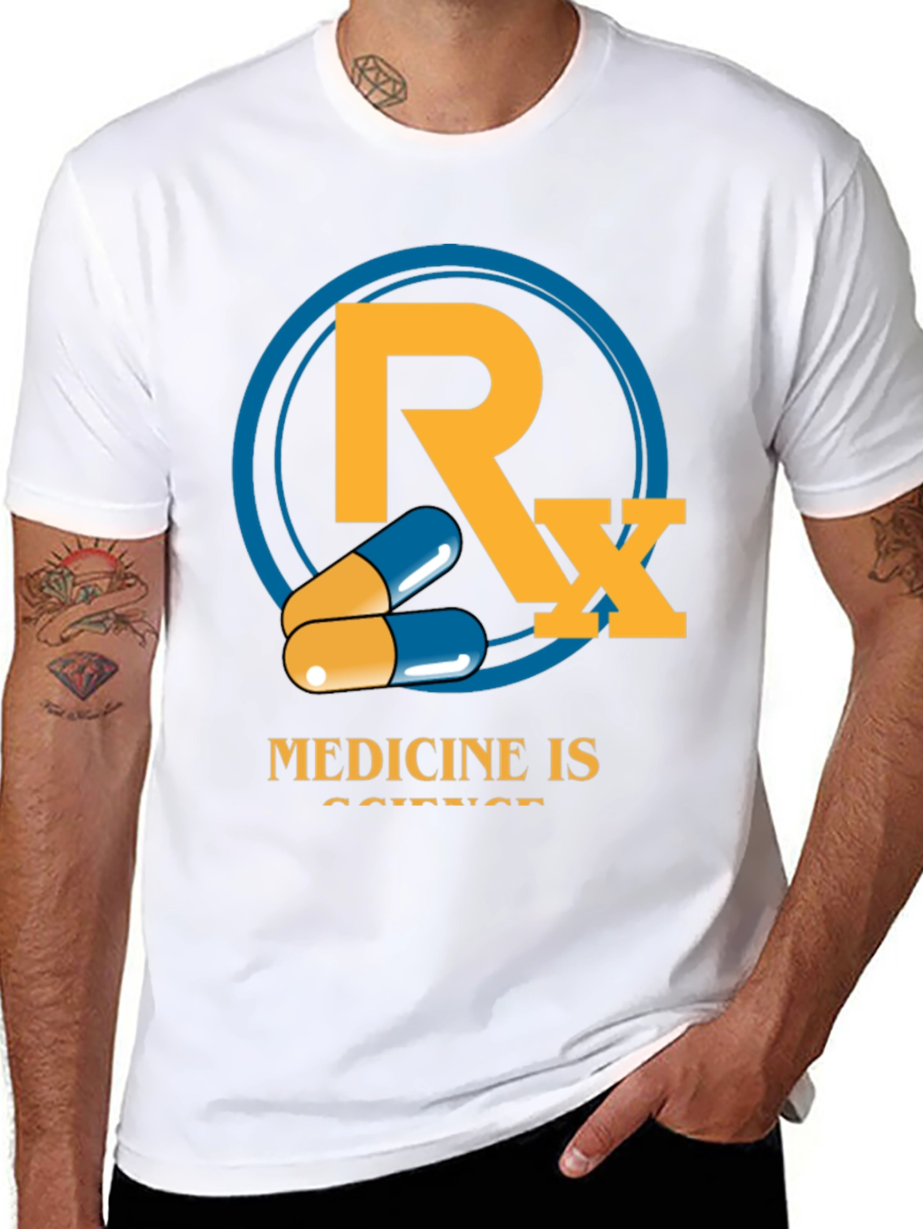 Medicine is Science Graphic Tee