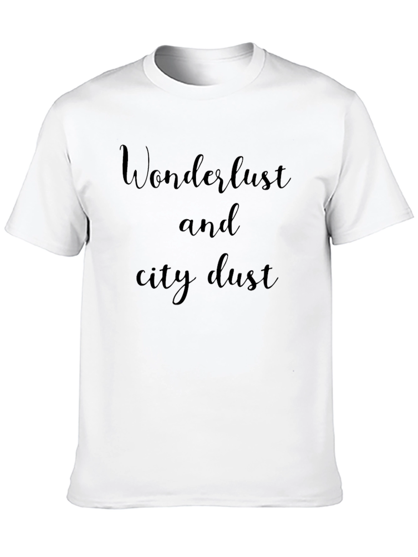 Wanderlust Graphic Tee - City Dust
