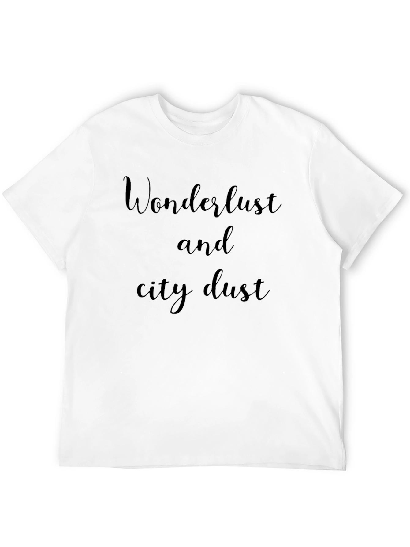Wanderlust Graphic Tee - City Dust