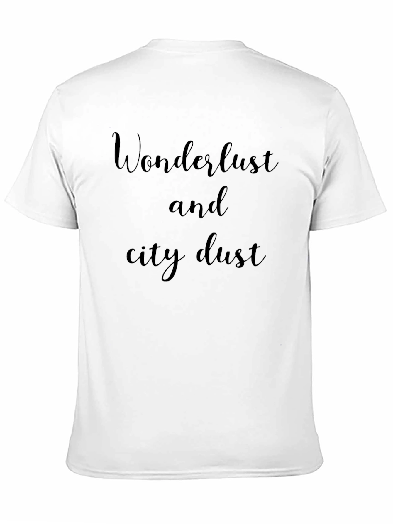 Wanderlust Graphic Tee - City Dust