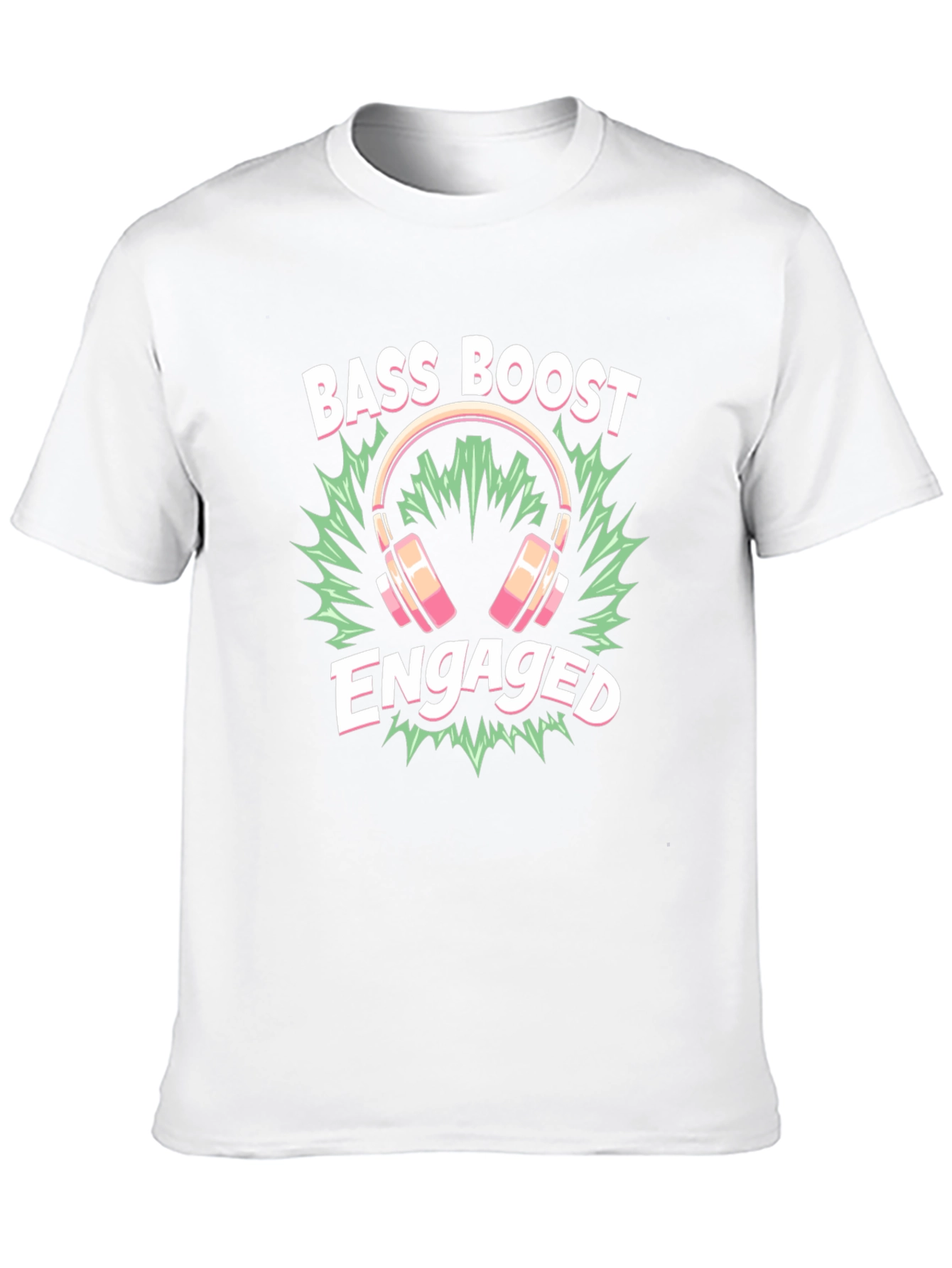 Bass Boost Engaged Black T-Shirt