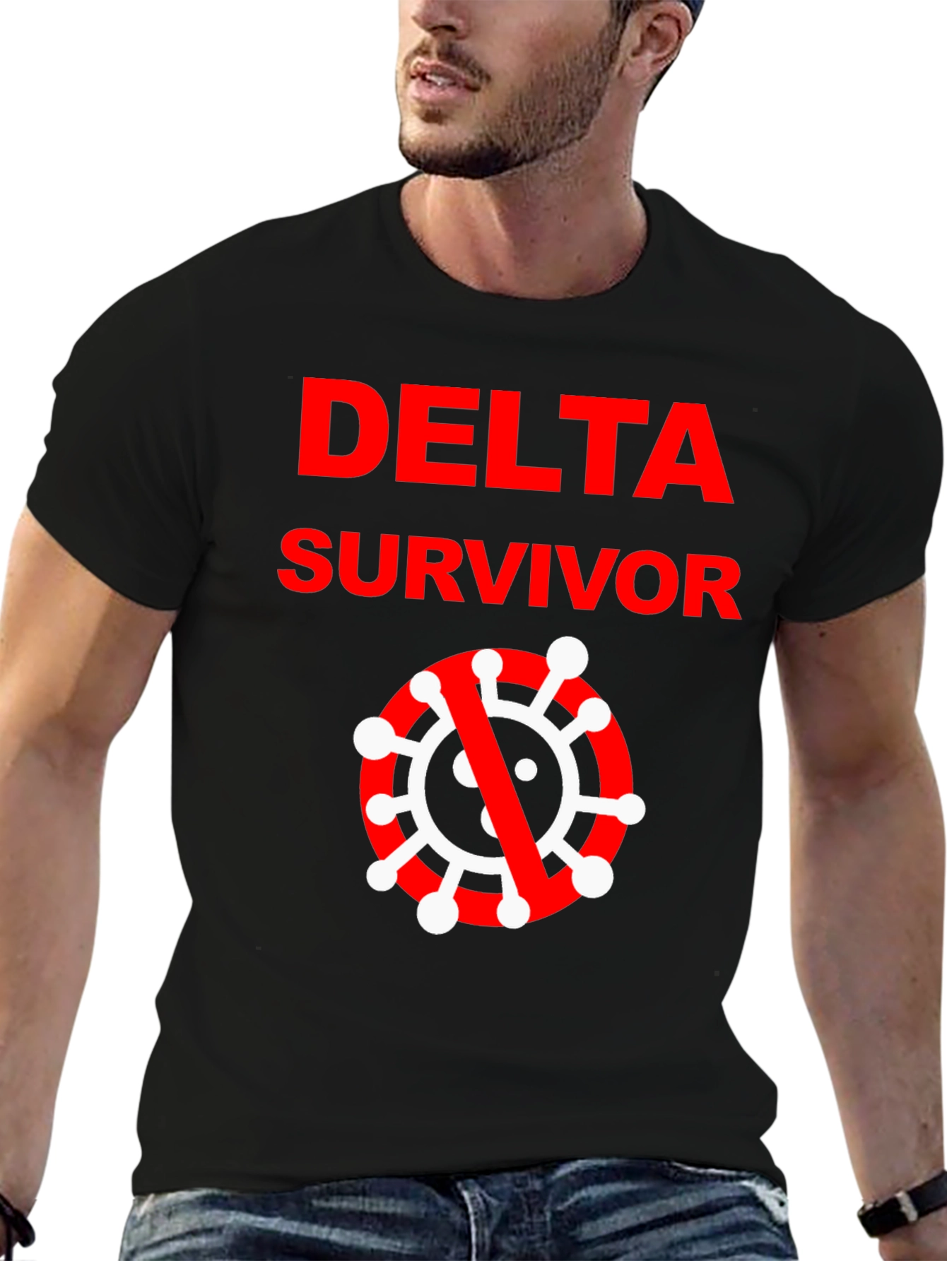 Delta Survivor Black T-Shirt