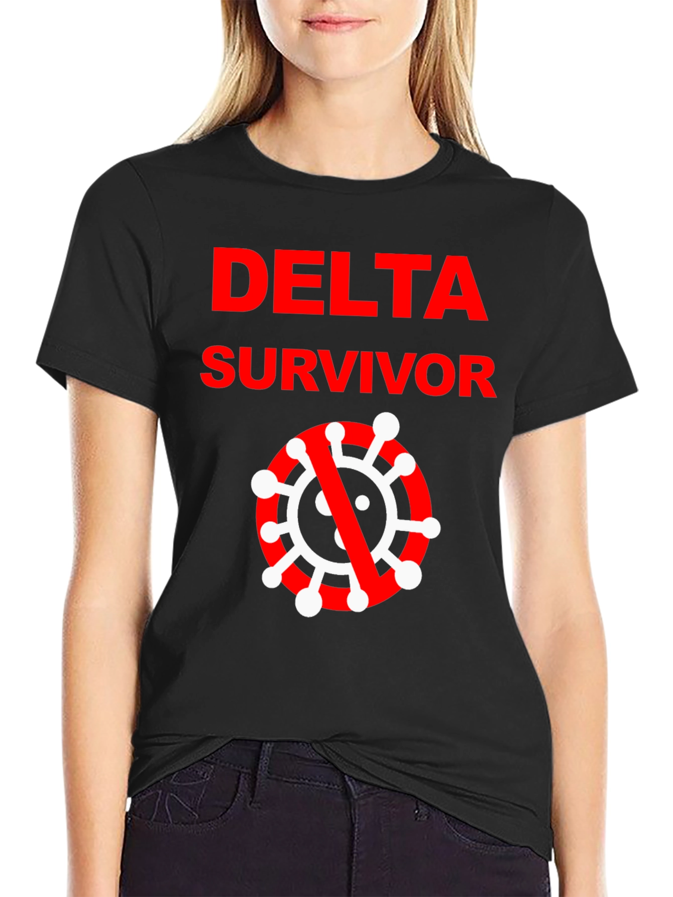 Delta Survivor Black T-Shirt