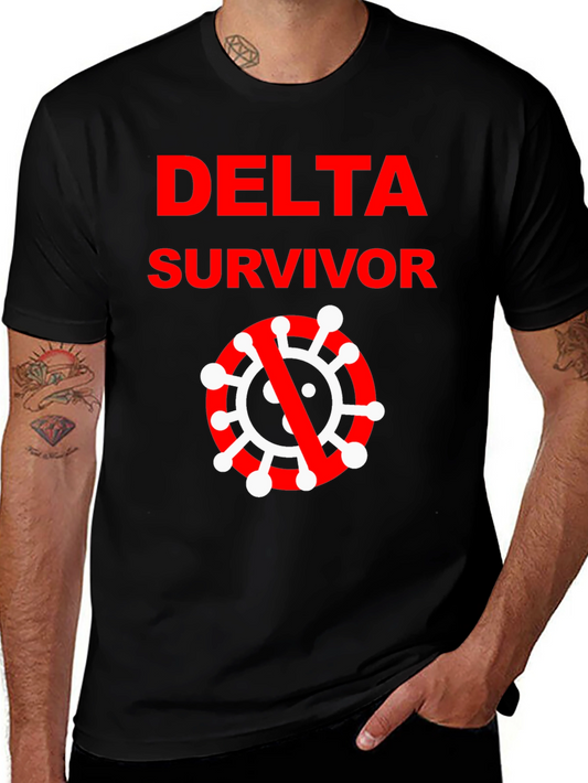 Delta Survivor Black T-Shirt