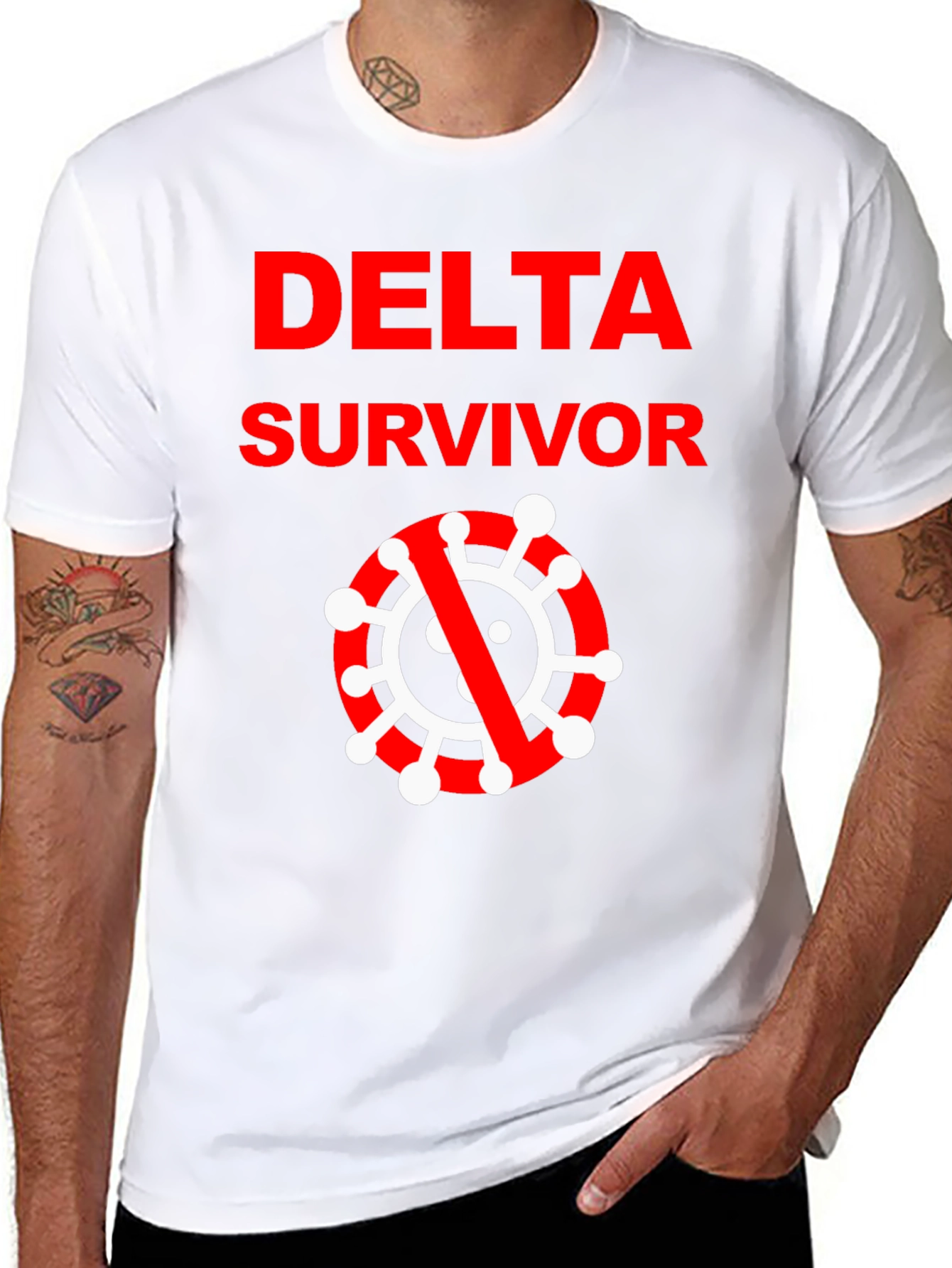 Delta Survivor Black T-Shirt