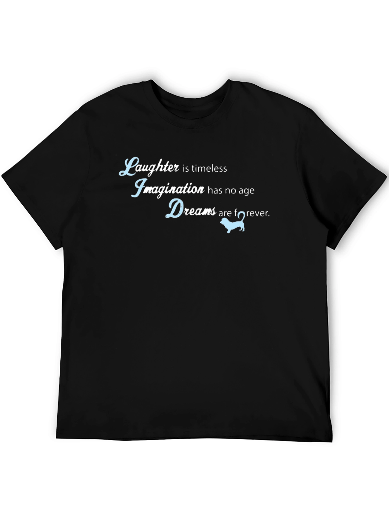 Laughter Imagination Dreams Mens Graphic Tee
