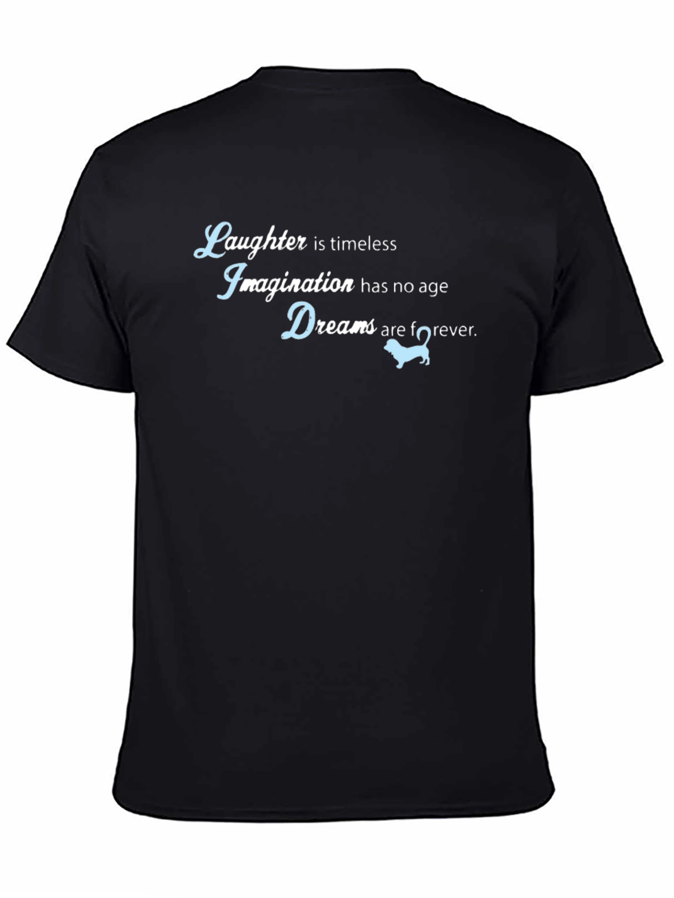 Laughter Imagination Dreams Mens Graphic Tee