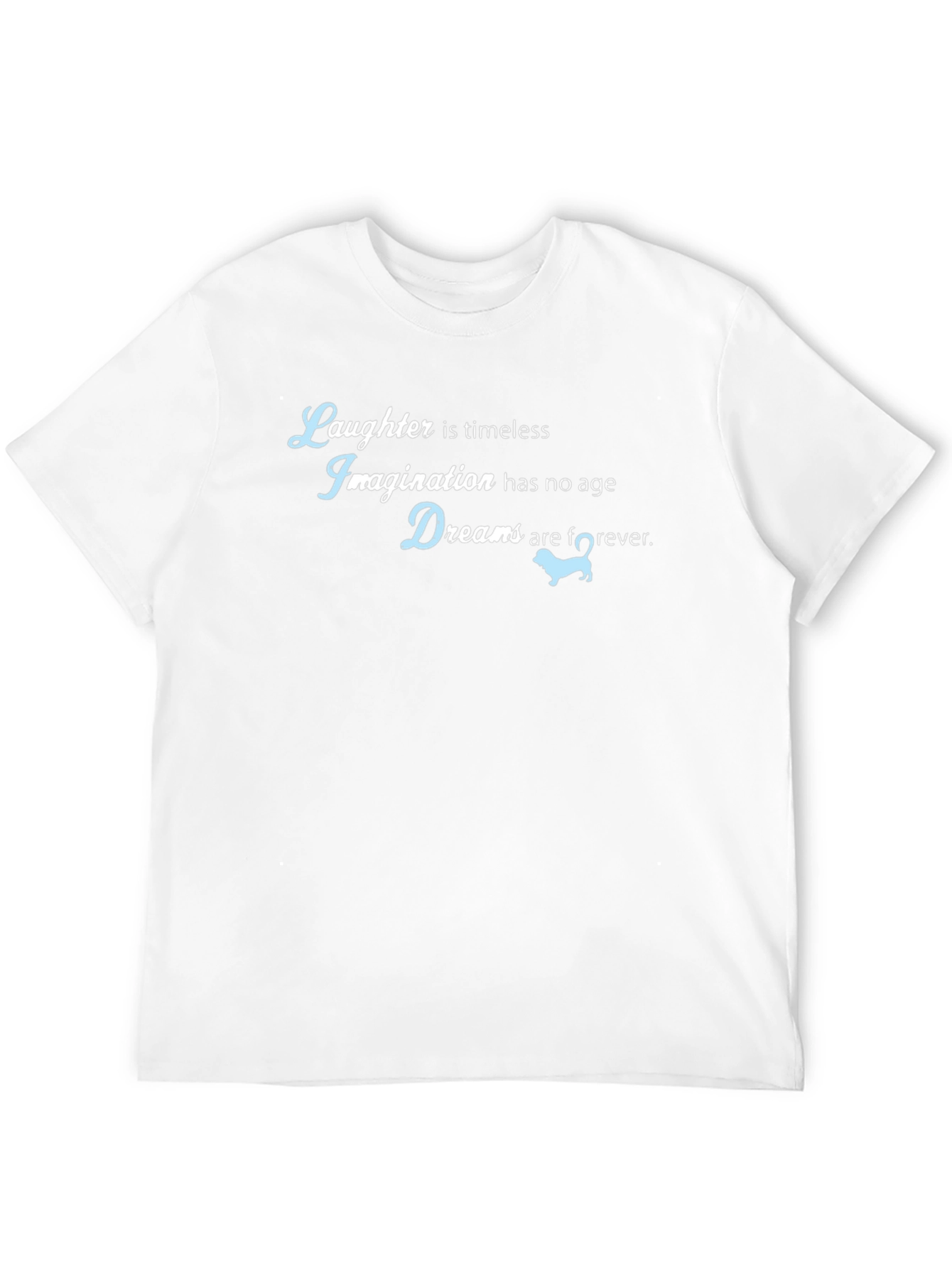 Laughter Imagination Dreams Mens Graphic Tee