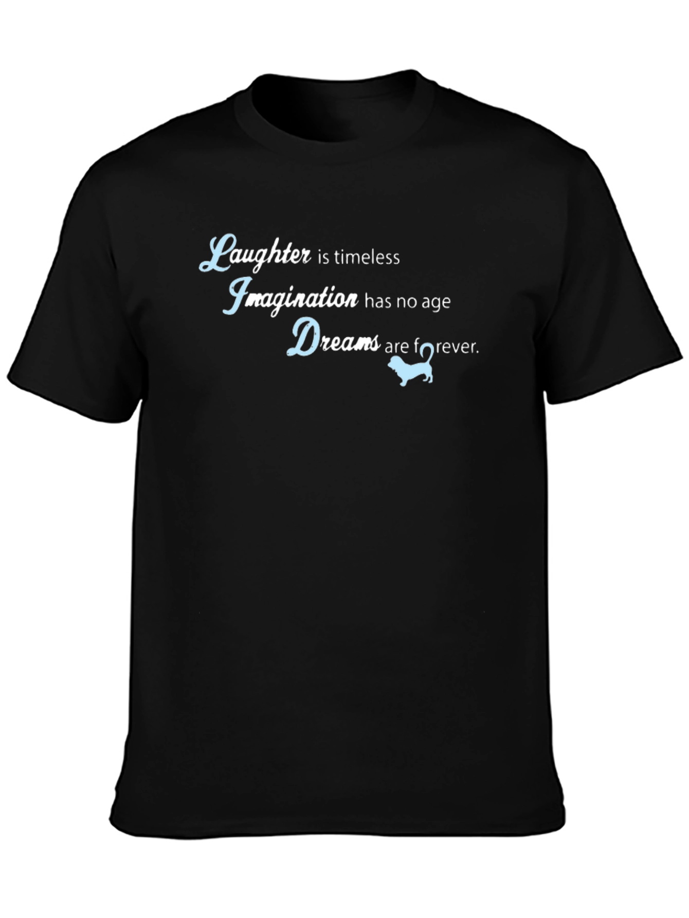 Laughter Imagination Dreams Mens Graphic Tee
