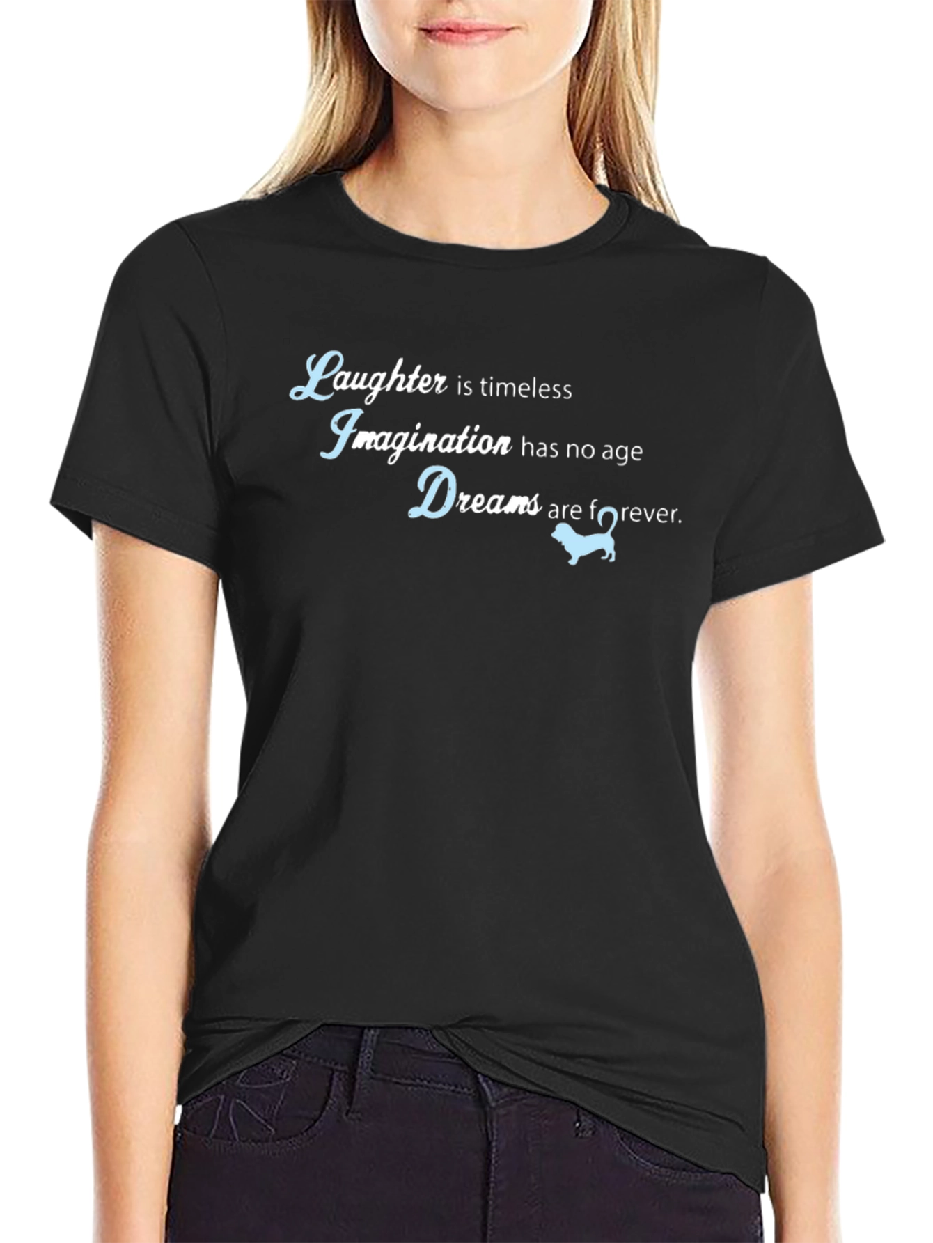 Laughter Imagination Dreams Mens Graphic Tee