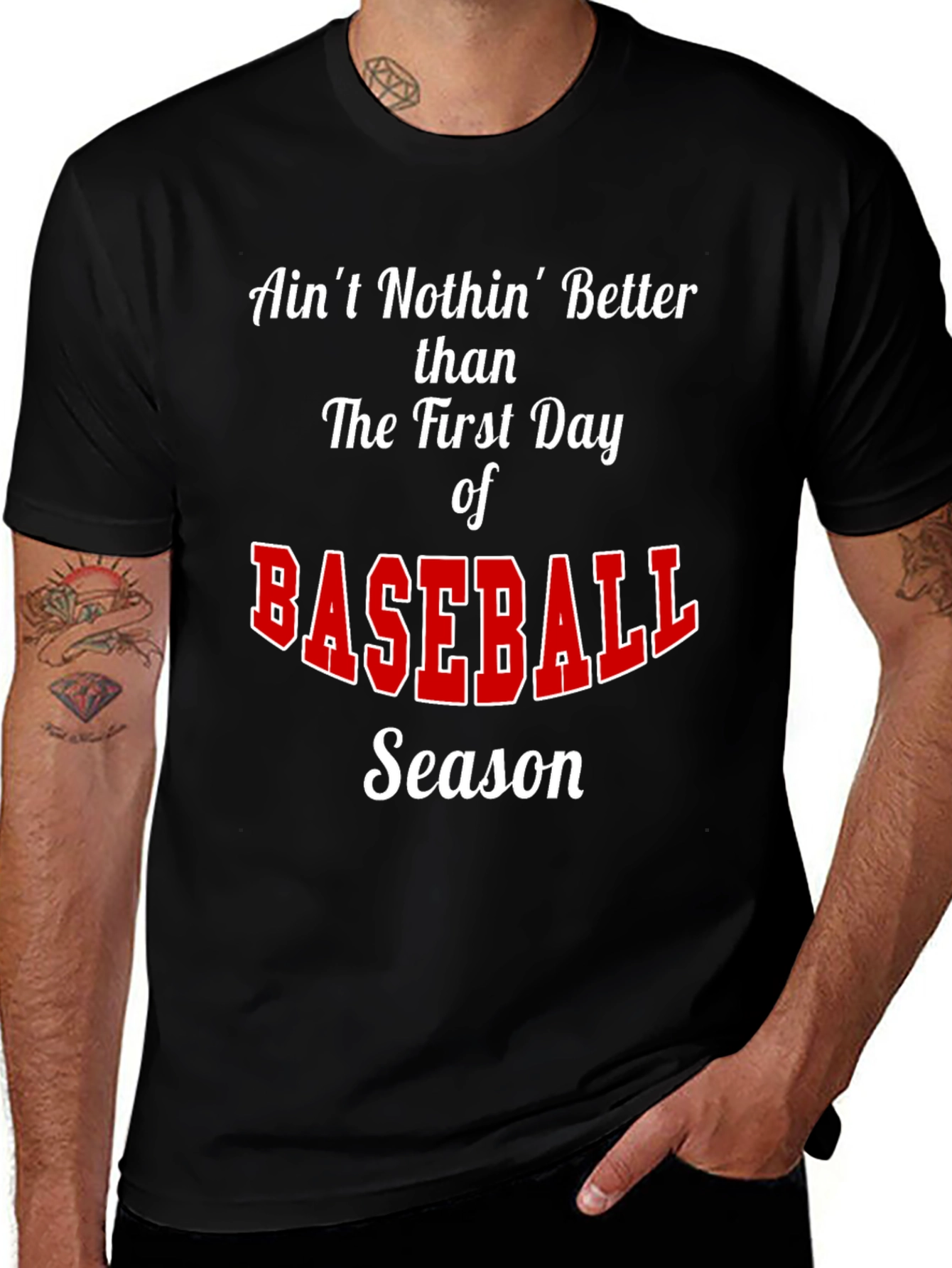 Baseball Season T-Shirt - Aint Nothin Better