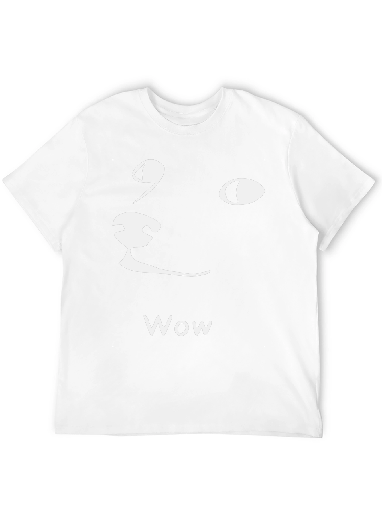Doge Wow T-Shirt - Meme Graphic Tee