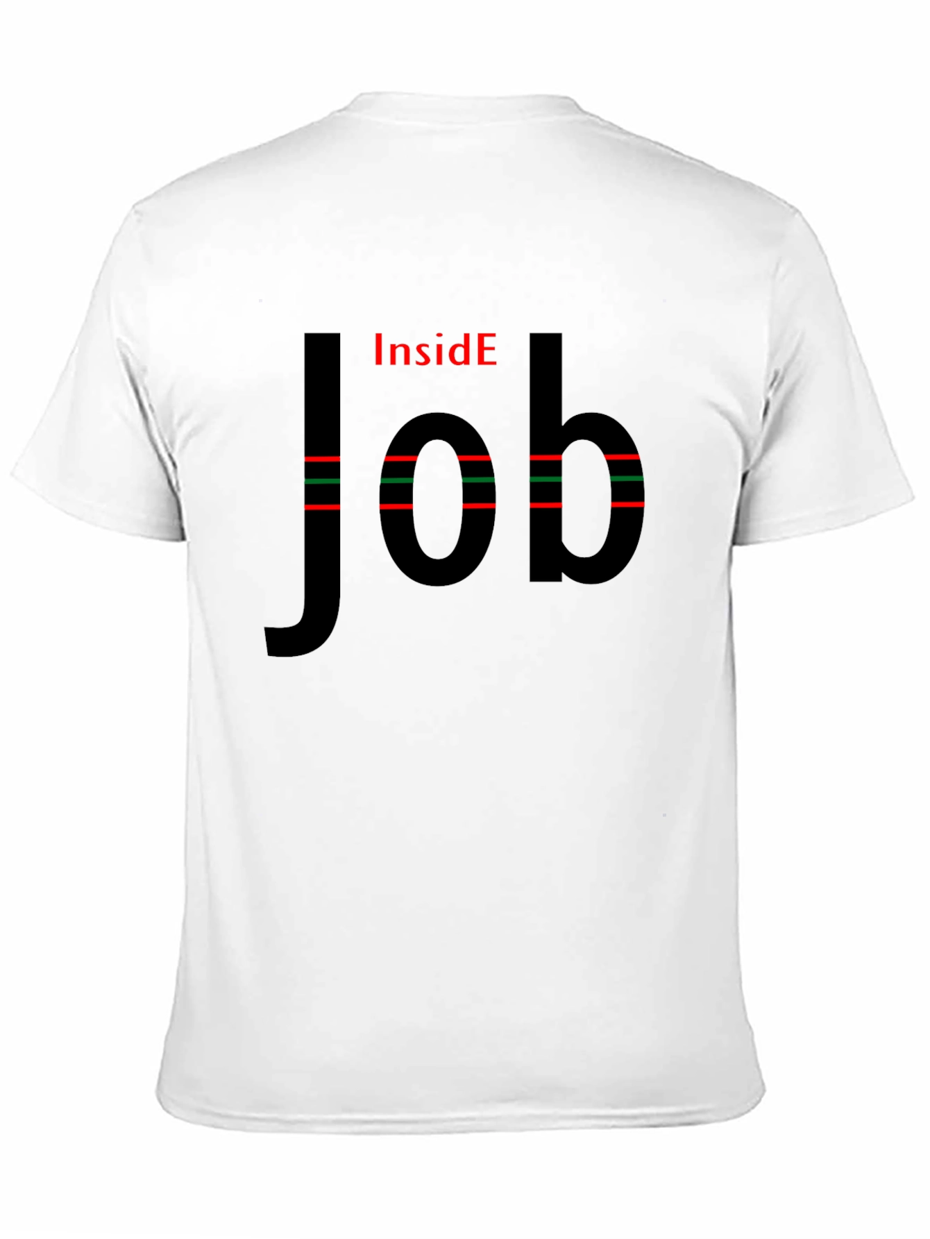 Inside Job Novelty T-Shirt - Unique Design