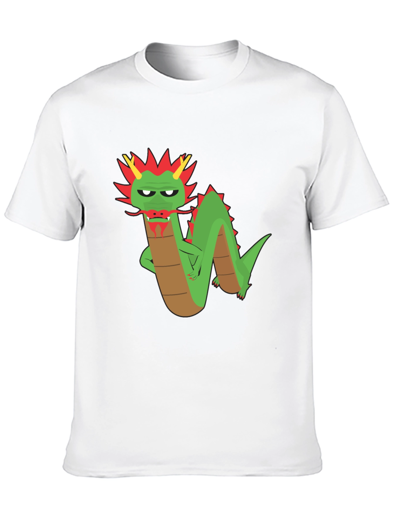 Cool Dragon Graphic T-Shirt - Black Cotton Tee