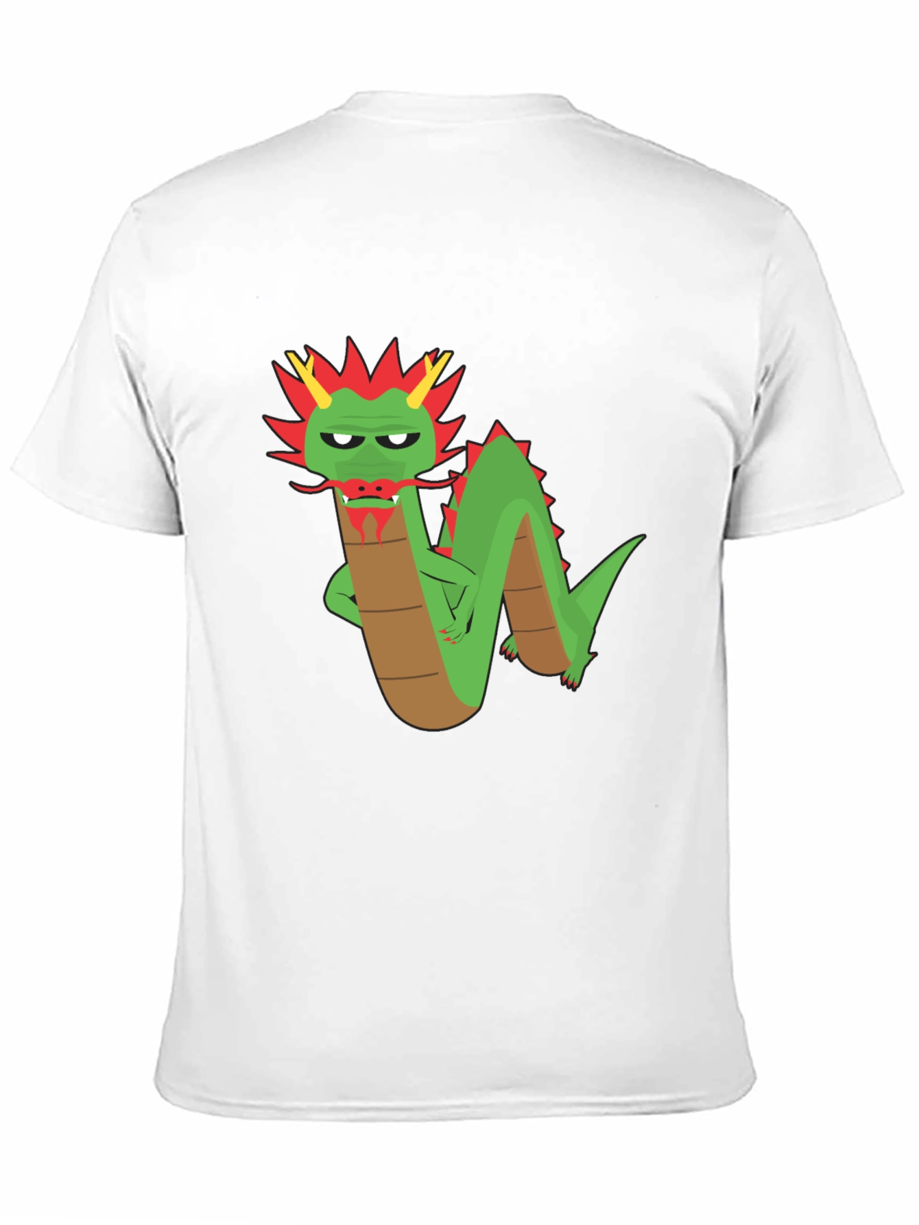 Cool Dragon Graphic T-Shirt - Black Cotton Tee