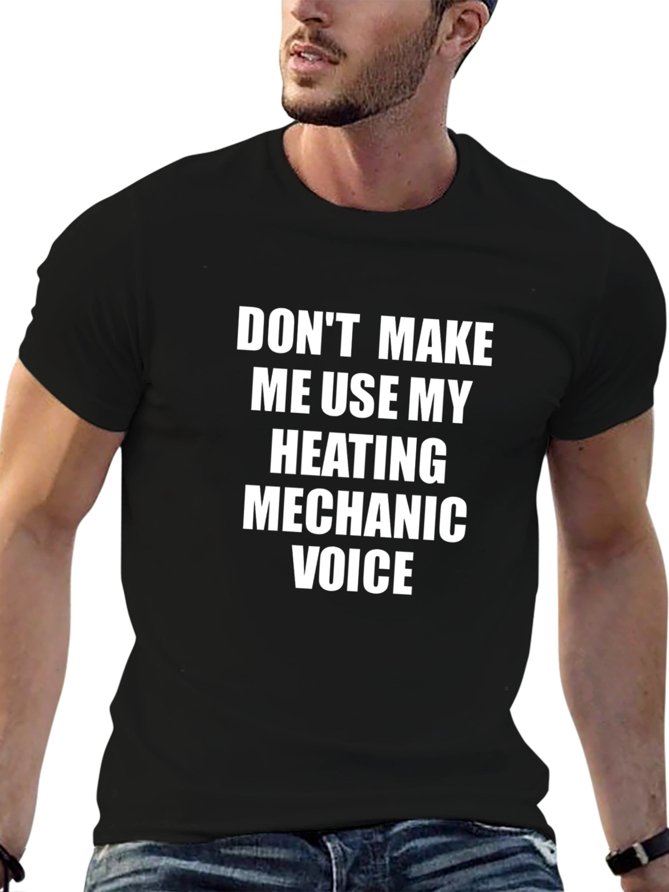 Heating Mechanic Voice T-Shirt - Funny Job Pride Tee