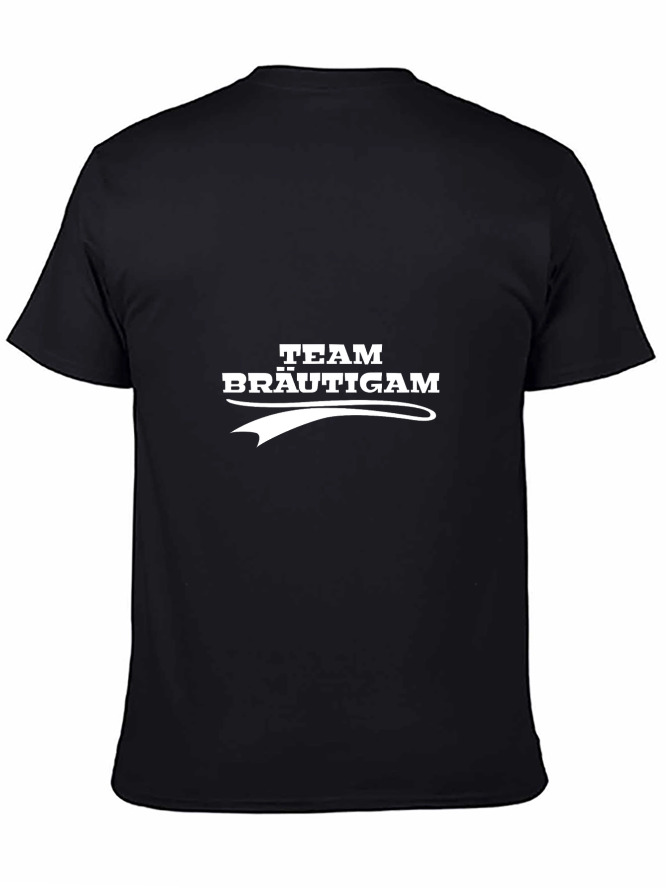 Team Bräutigam Black T-Shirt - Grooms Squad