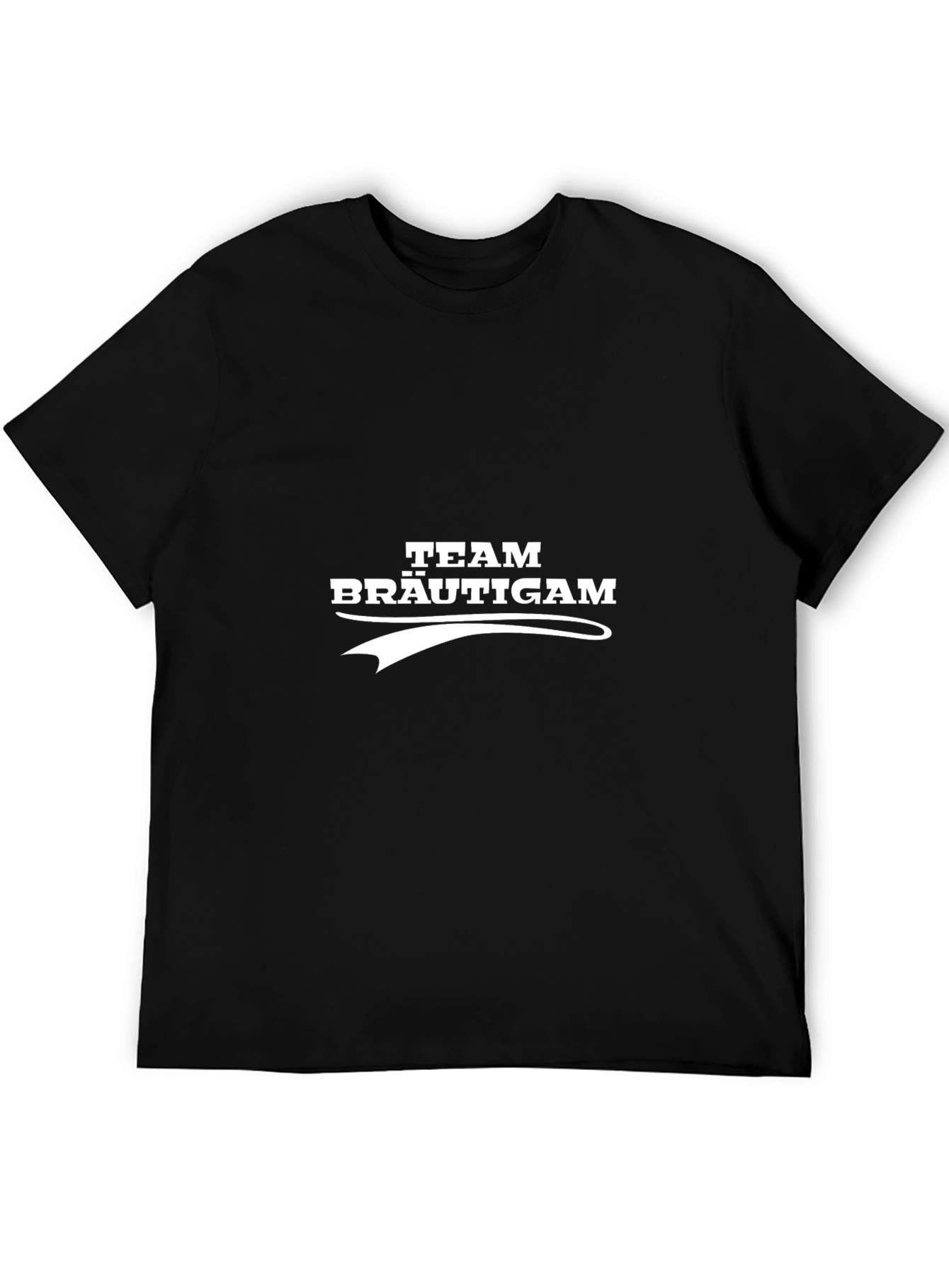 Team Bräutigam Black T-Shirt - Grooms Squad