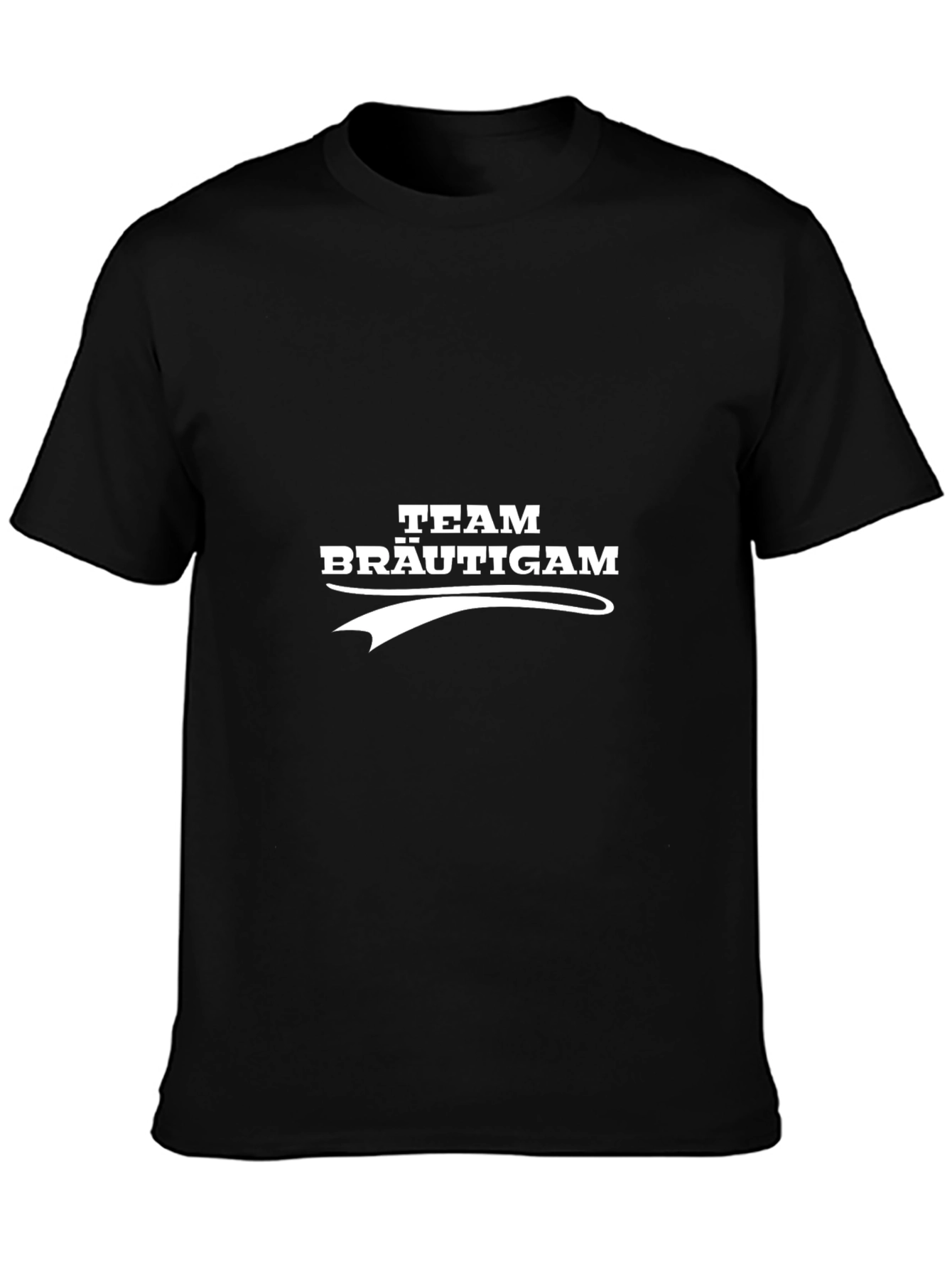 Team Bräutigam Black T-Shirt - Grooms Squad