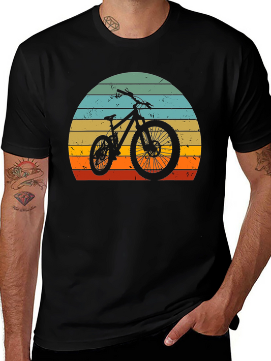 Vintage Bike Sunset T-Shirt