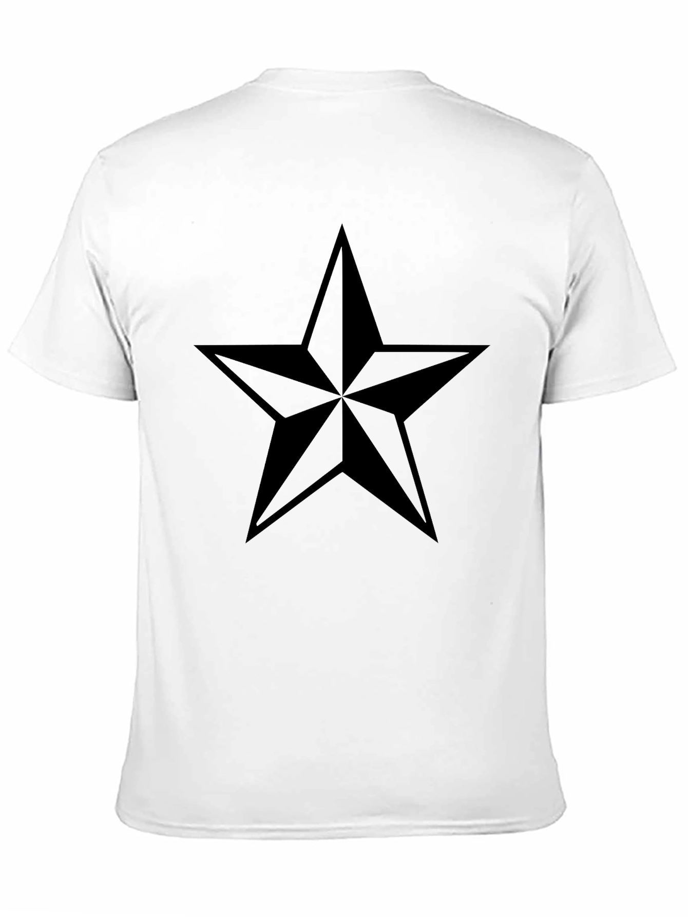 Black Star Graphic Tee - Modern Style