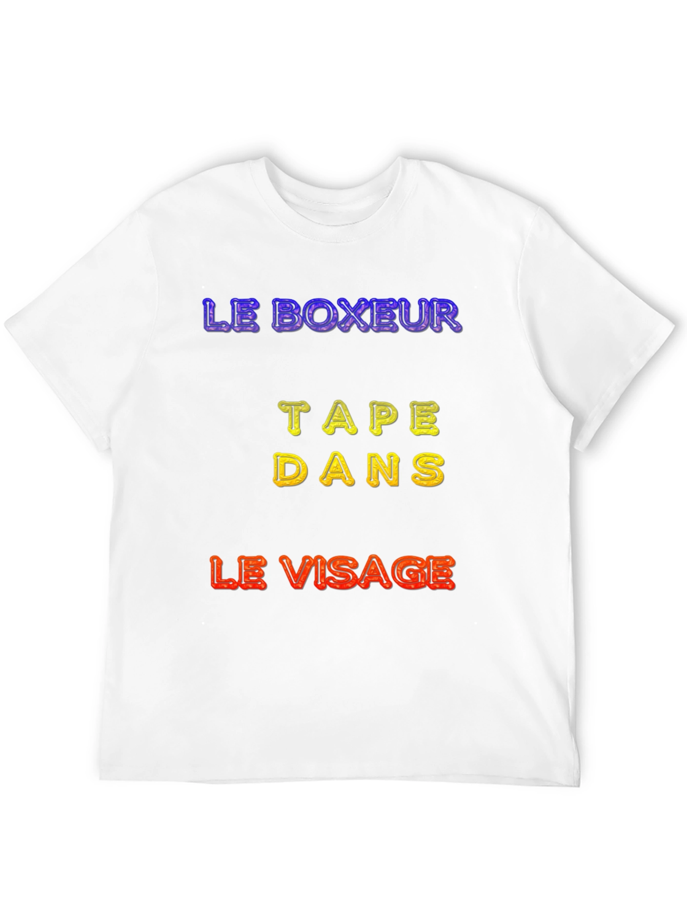 Funny French Boxer Punch T-Shirt