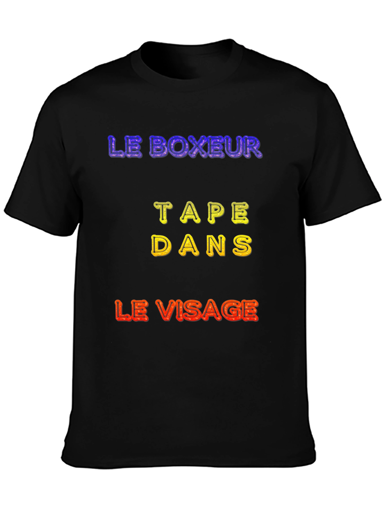 Funny French Boxer Punch T-Shirt