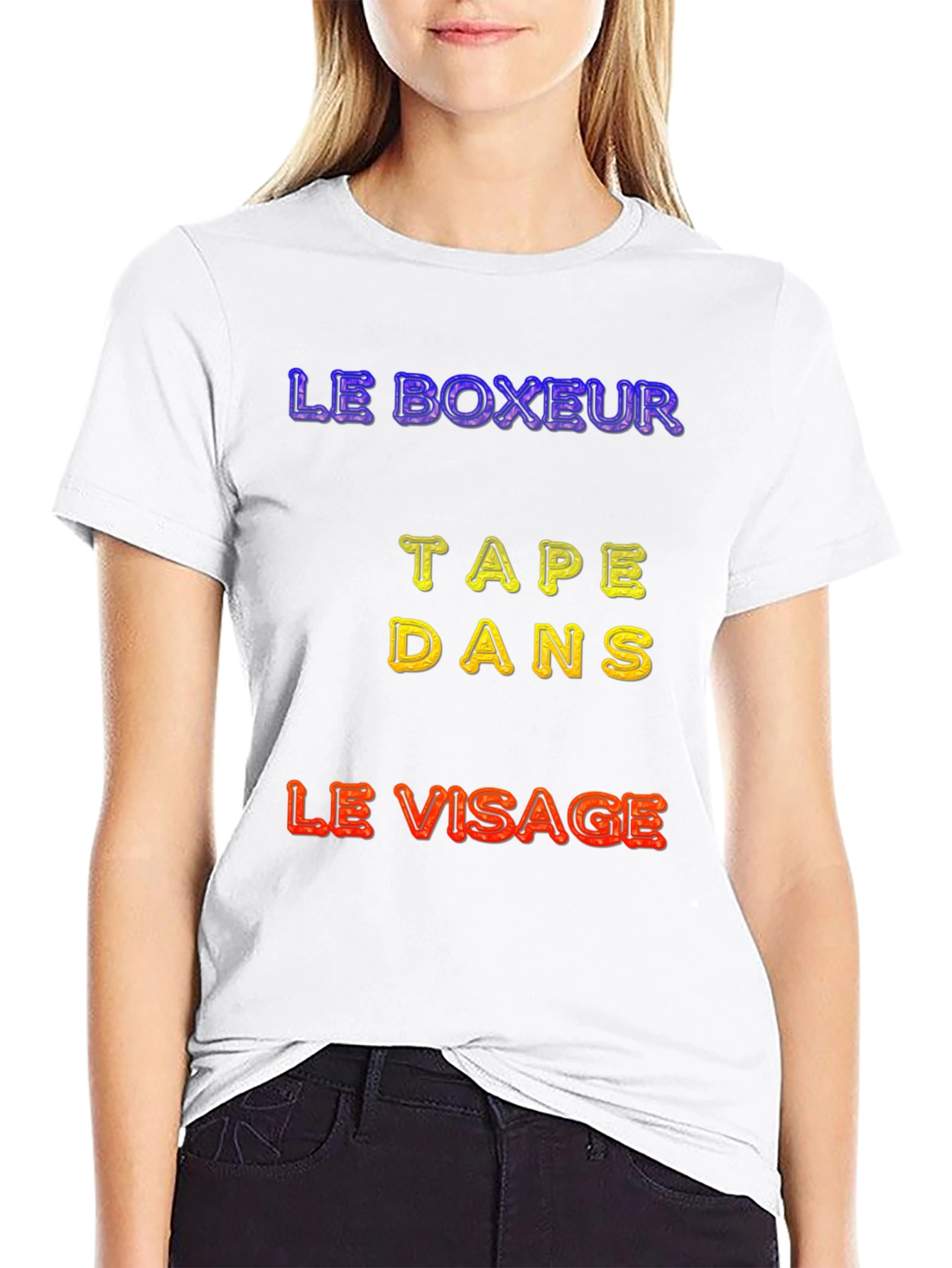 Funny French Boxer Punch T-Shirt