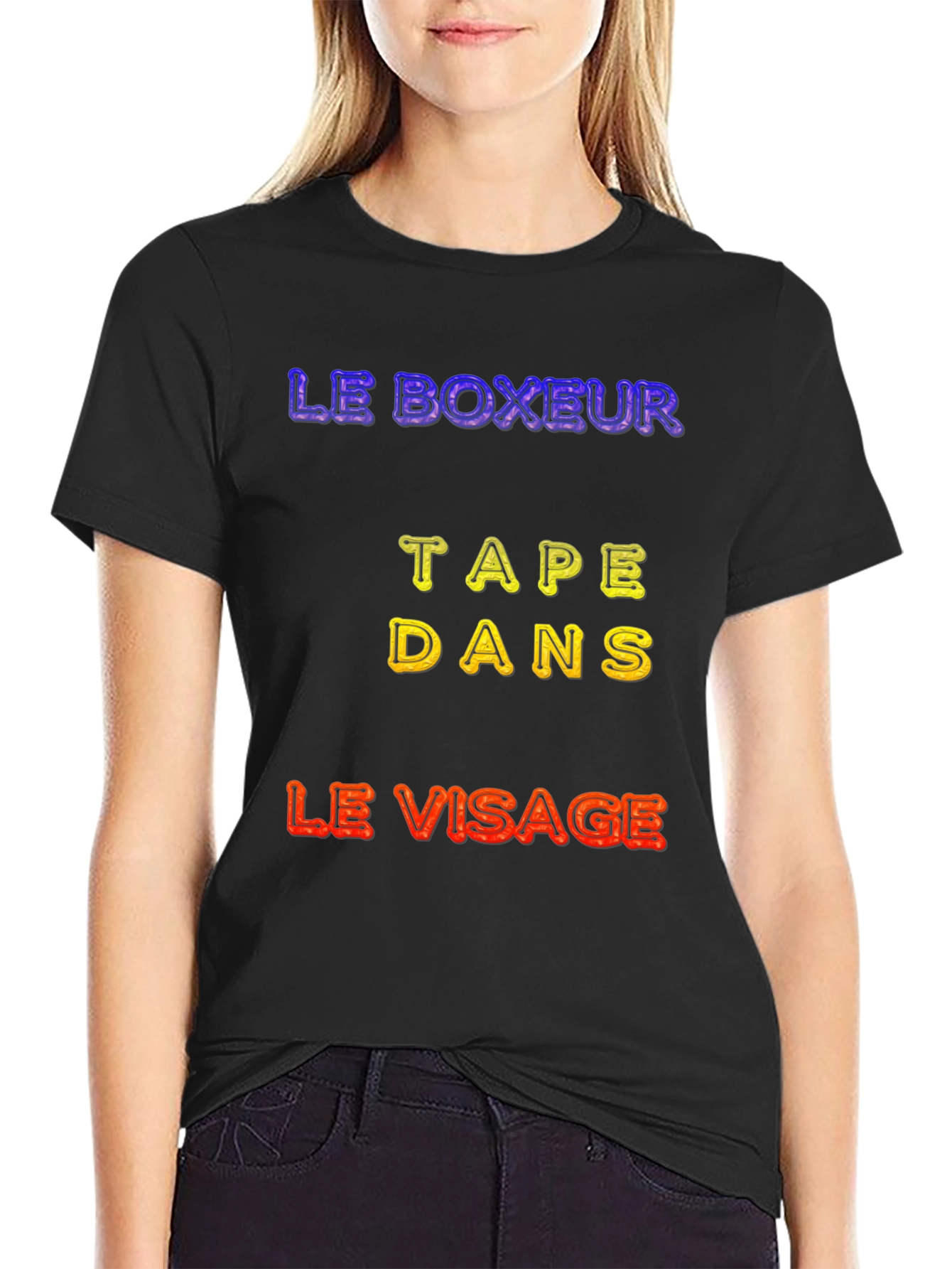 Funny French Boxer Punch T-Shirt