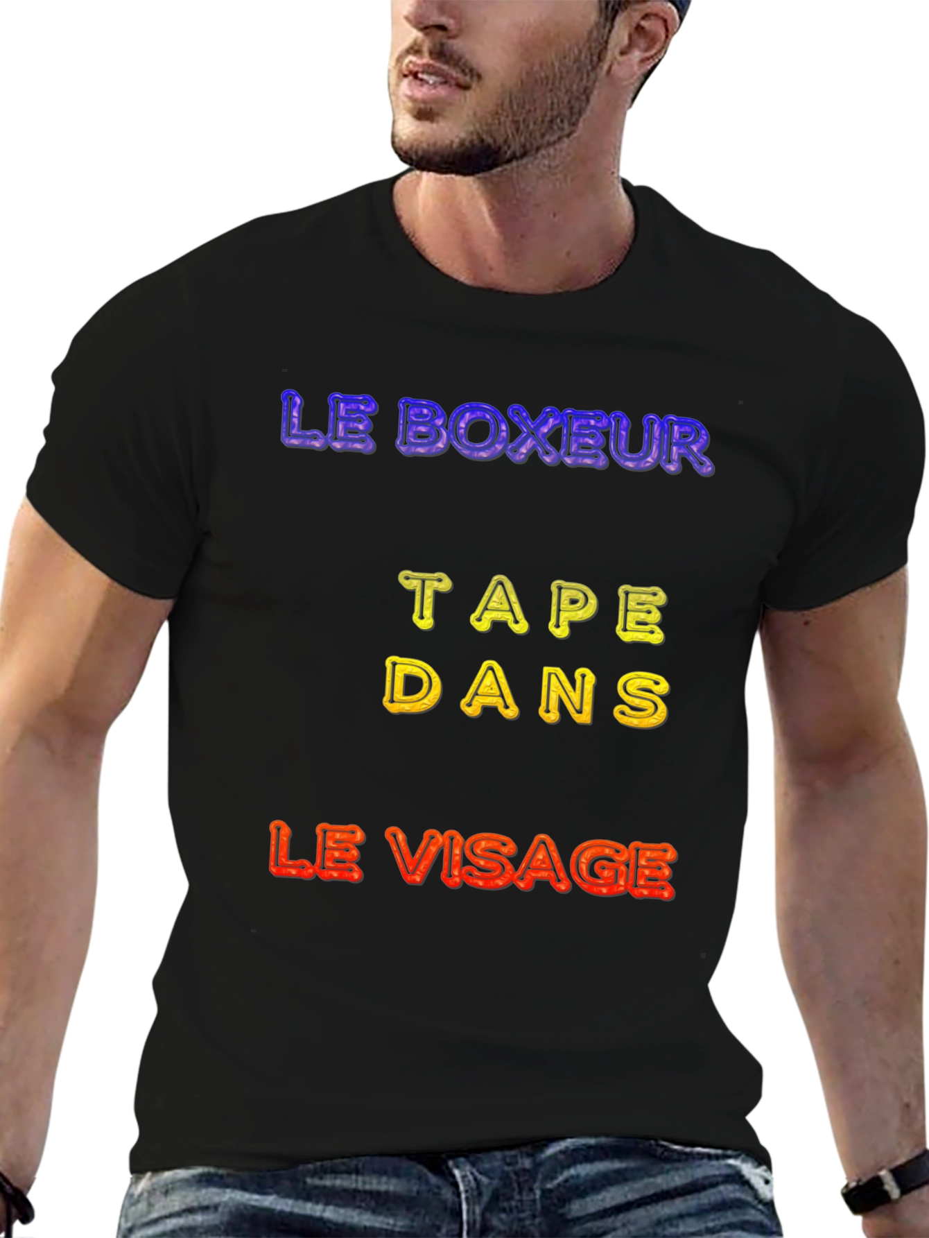 Funny French Boxer Punch T-Shirt