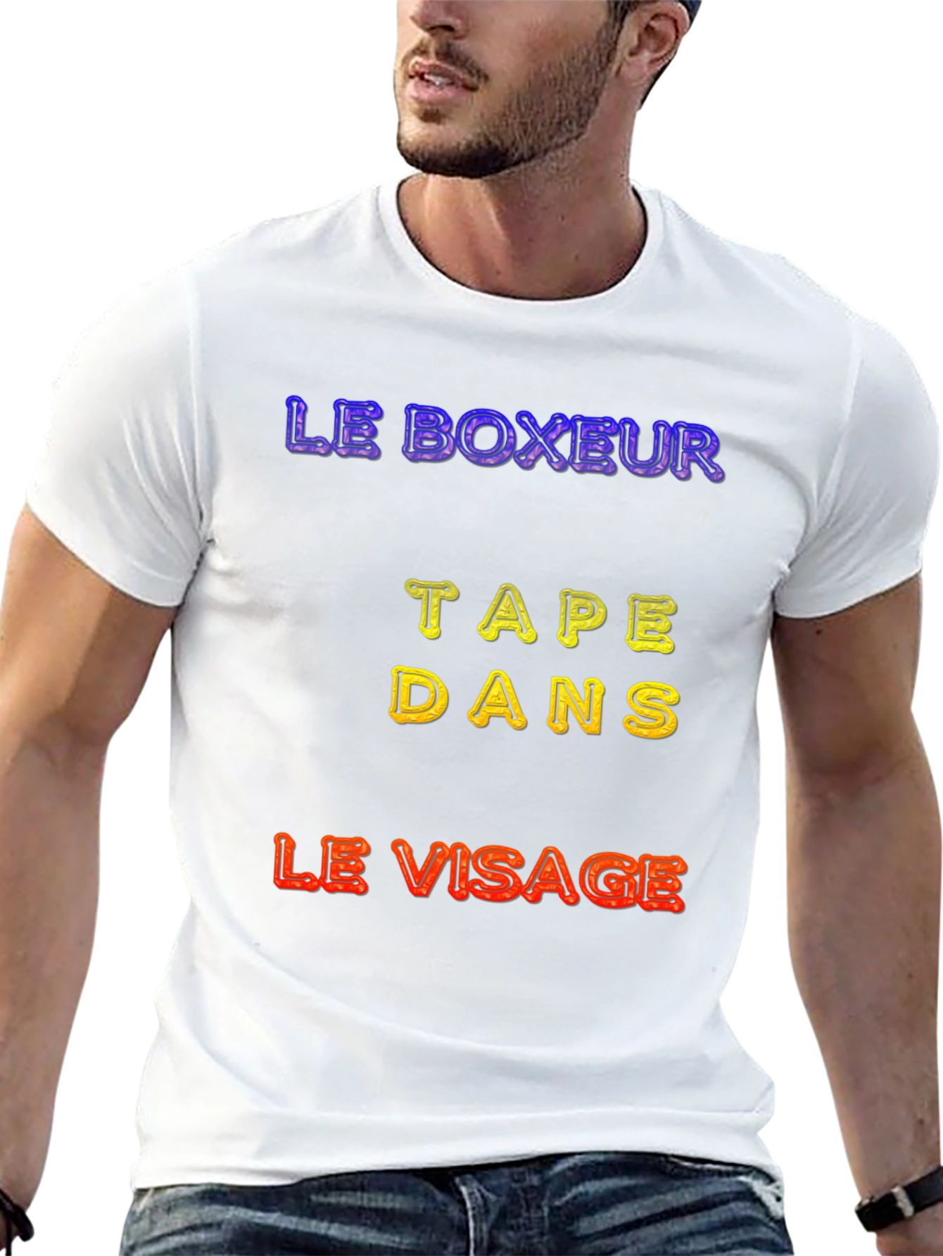 Funny French Boxer Punch T-Shirt