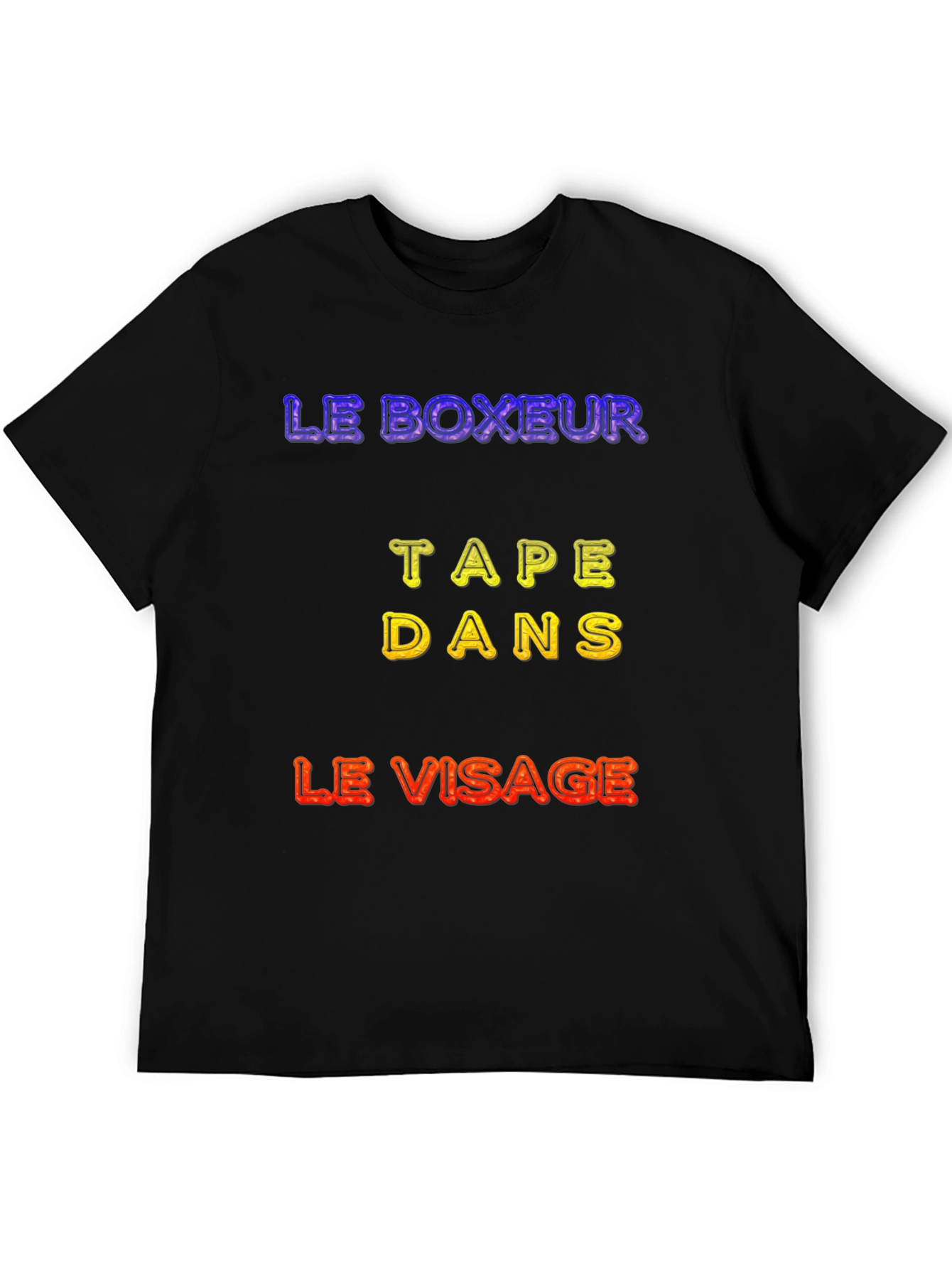 Funny French Boxer Punch T-Shirt