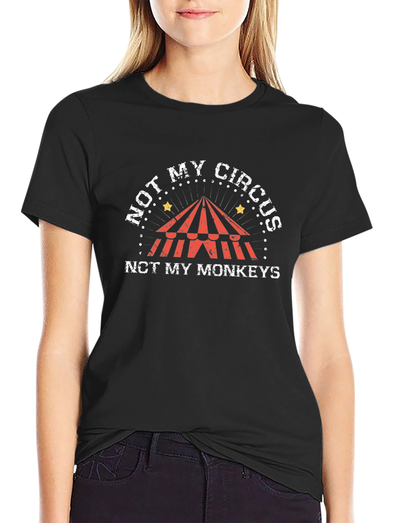 Not My Circus Not My Monkeys Graphic T-Shirt
