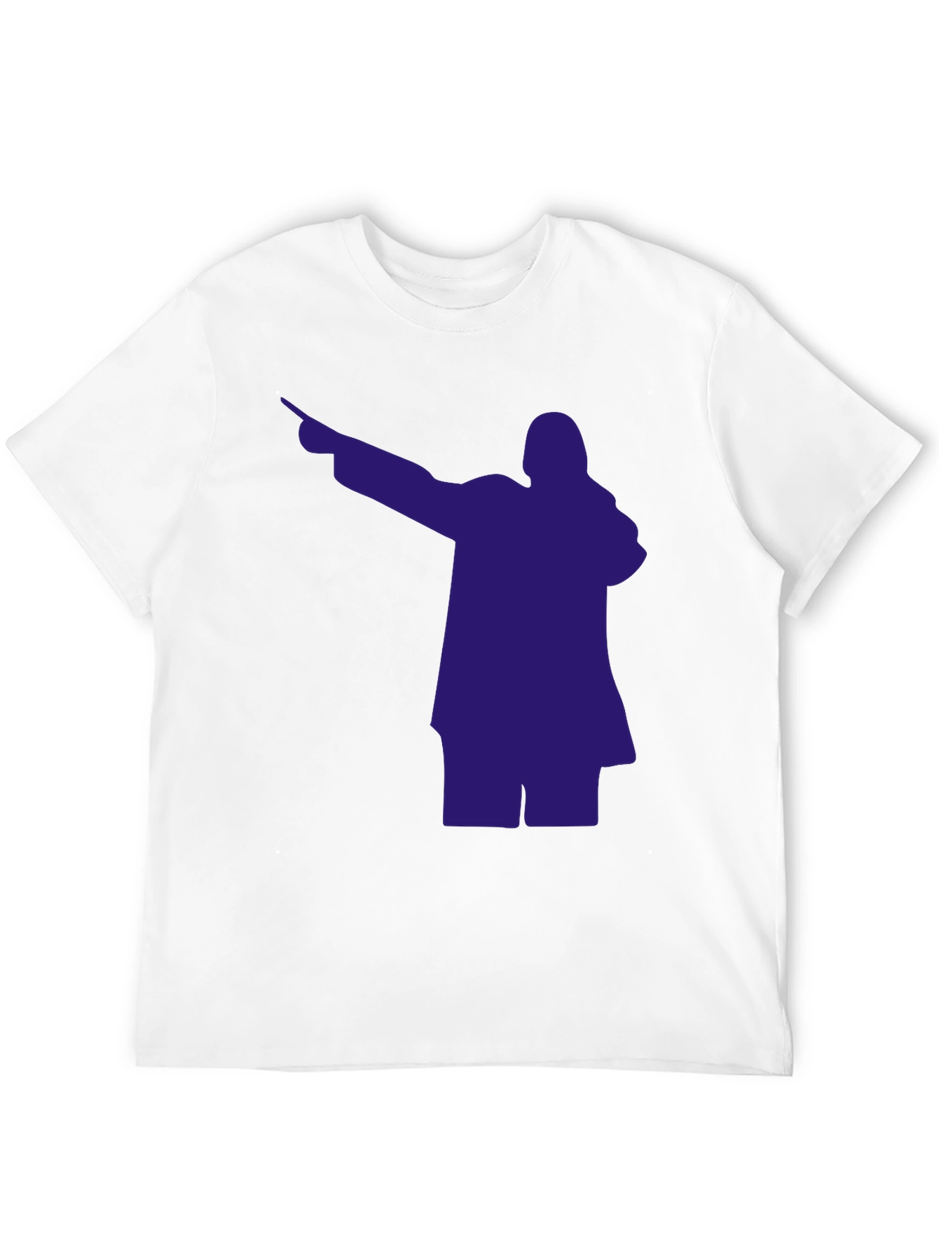 Dabbing Silhouette Graphic Tee - Mens Black T-Shirt