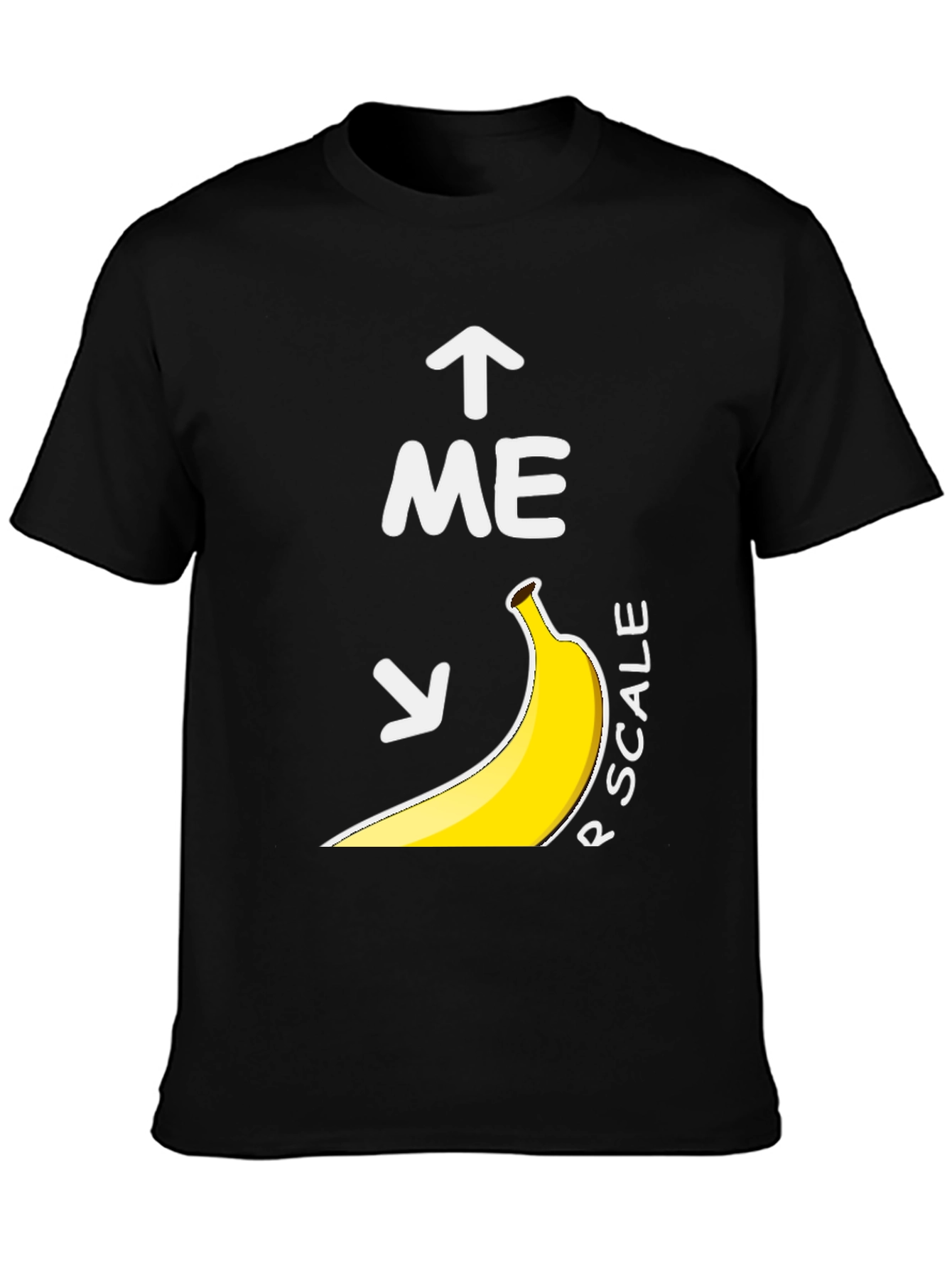 Banana Scale T-Shirt - Funny Graphic Tee